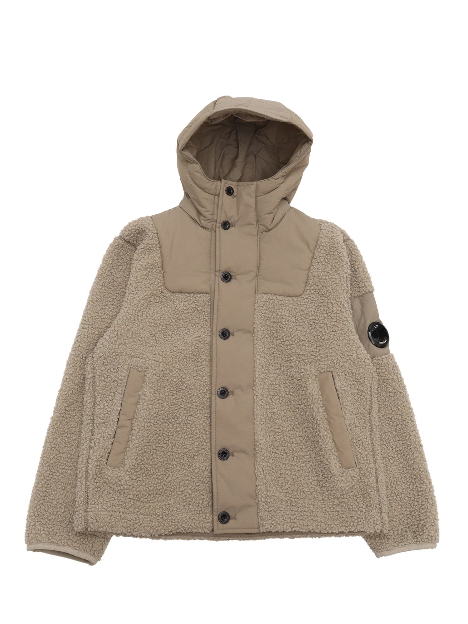 C.p. Company Undersixteen Jacket In Green