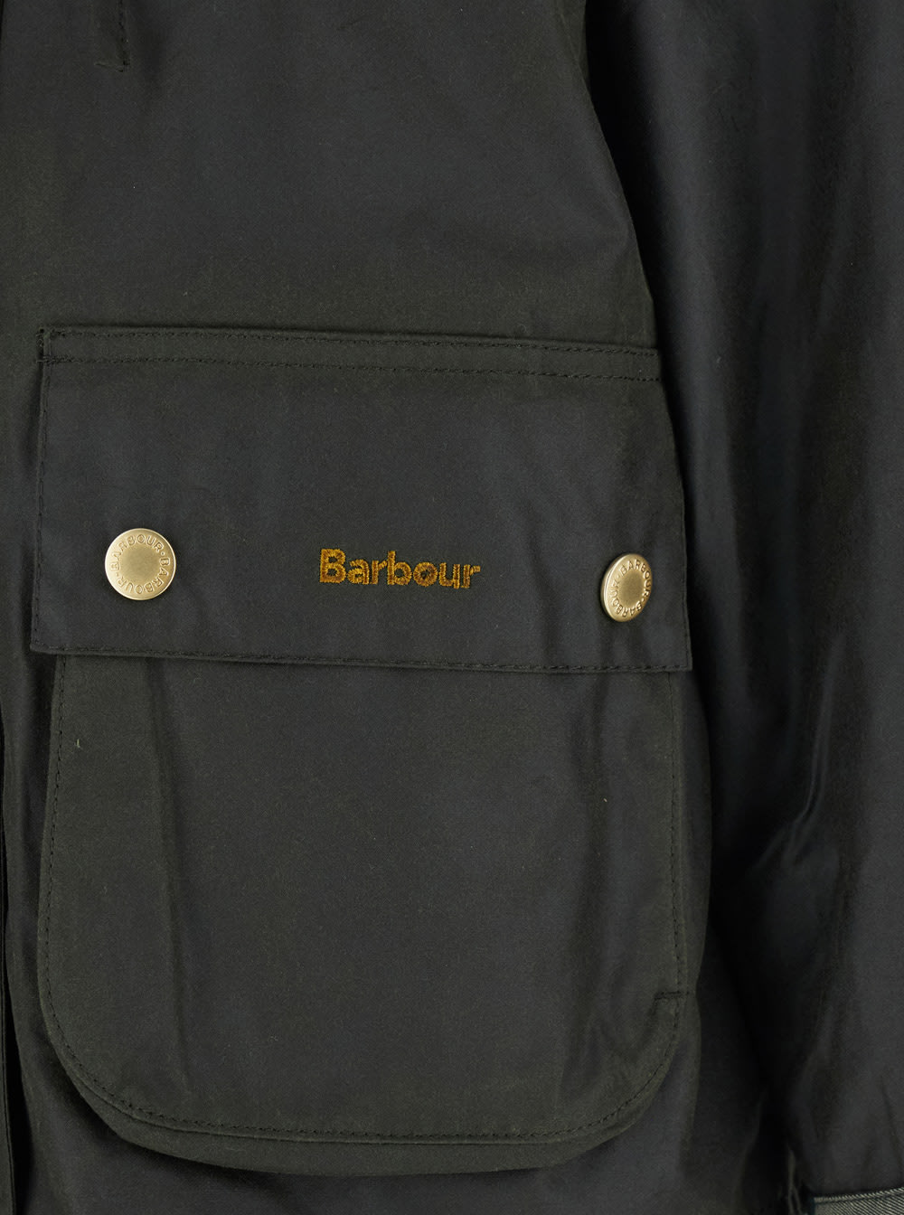 Barbour Reighton Wax Aw25 Wax Cot Outw In Green