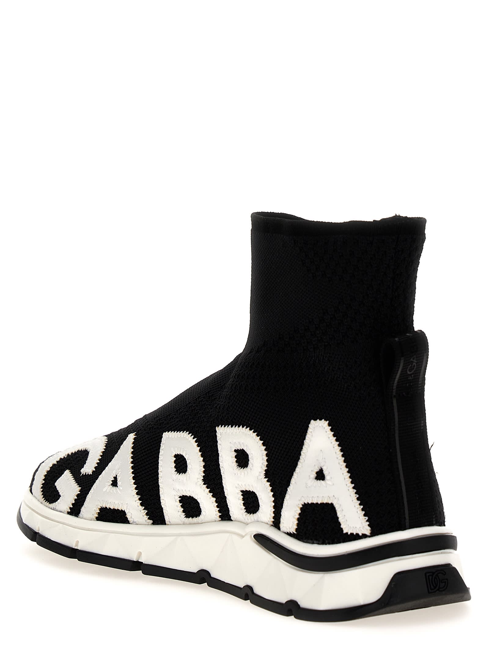 Shop Dolce & Gabbana Sorrento 2.0 Sneakers In Nero Bianco