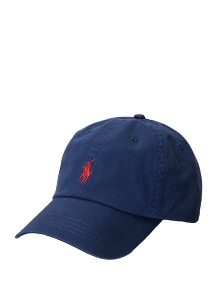 Shop Polo Ralph Lauren Baseball Cap In Blu