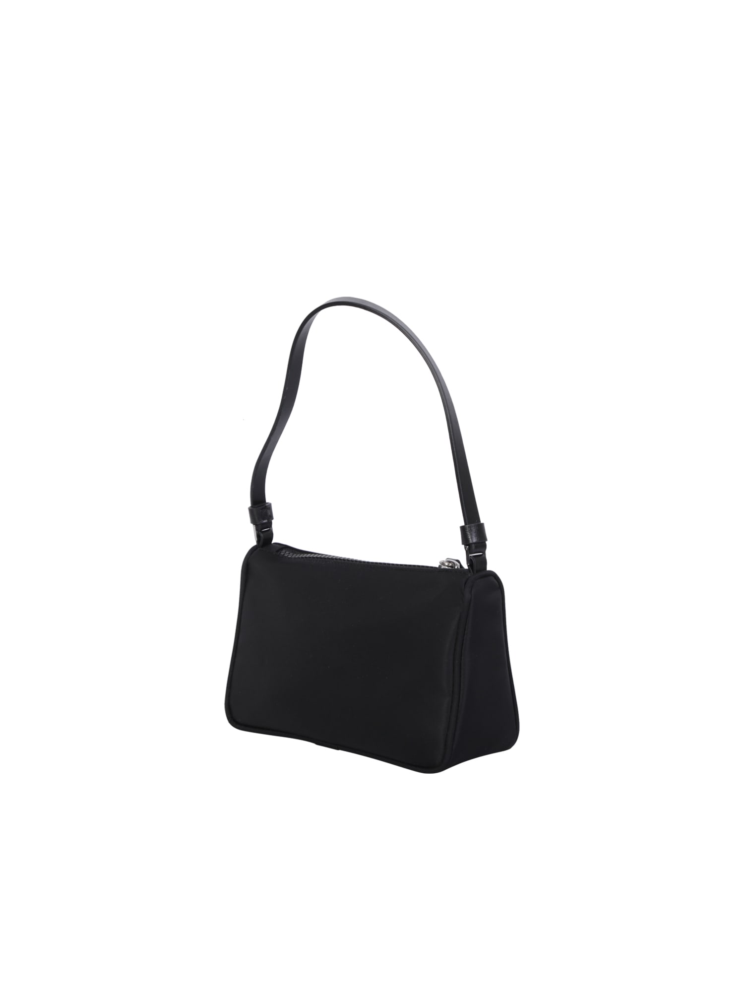 Shop Palm Angels Black Big Palm Mini Bag