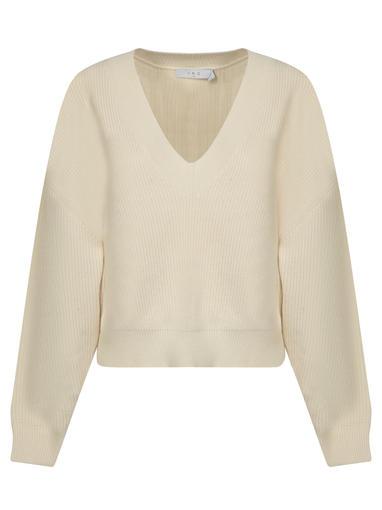 Shop Iro Ivory Wool, Silk And Cashmere Sweater In White