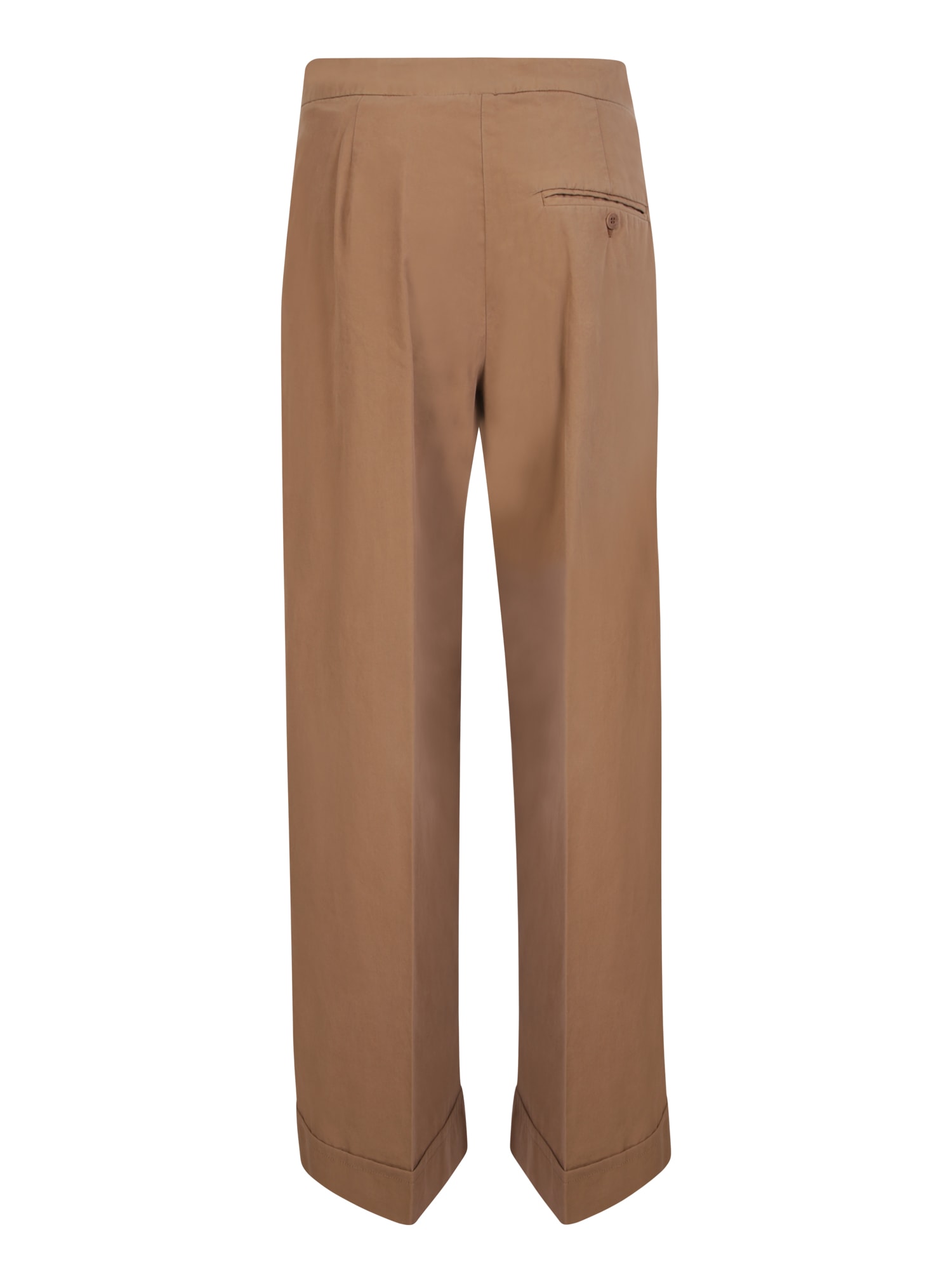 Shop Apc Euphemia Beige Trousers