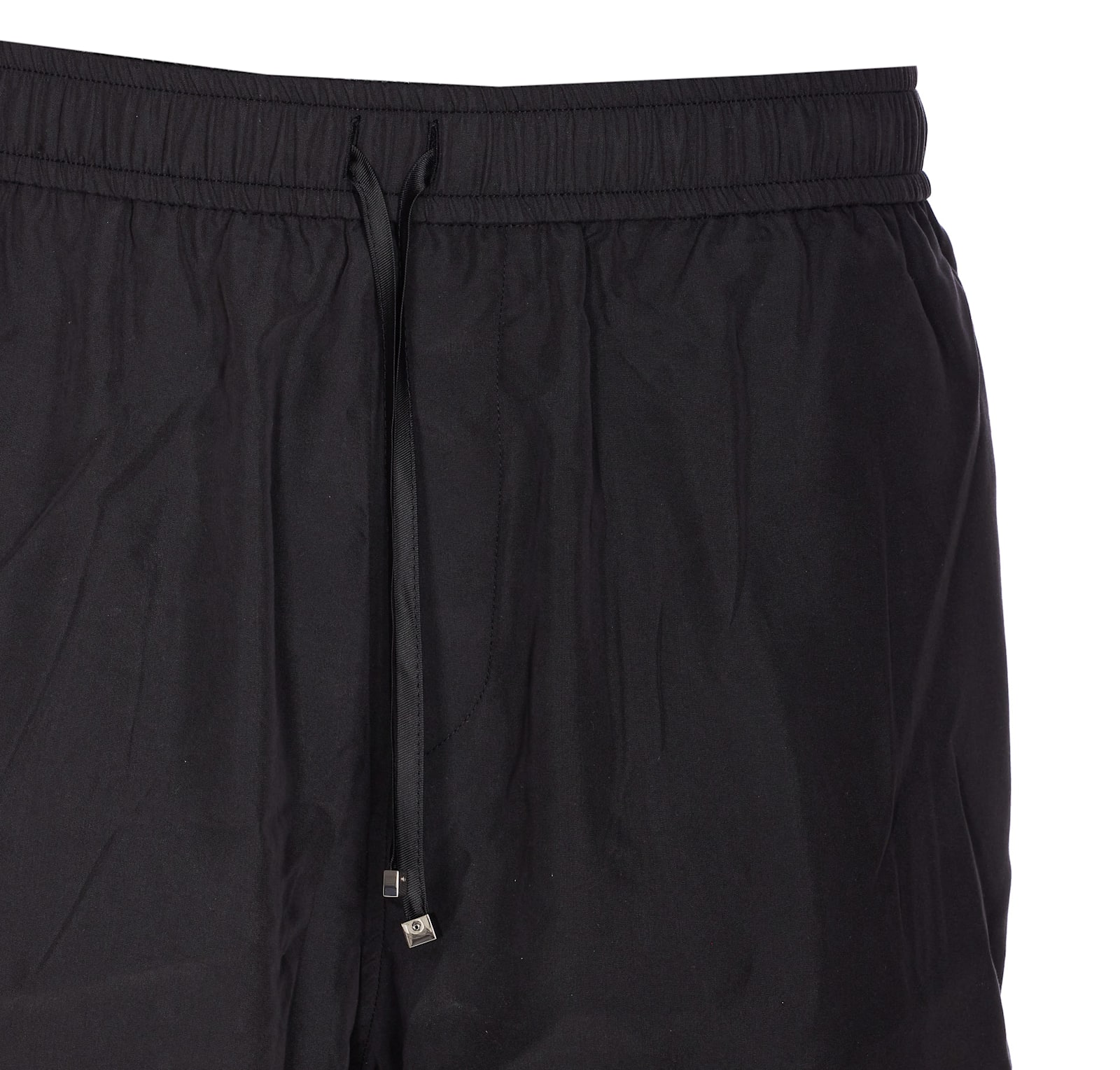 Amiri Elasticized Waist Knee Length Shorts With Print