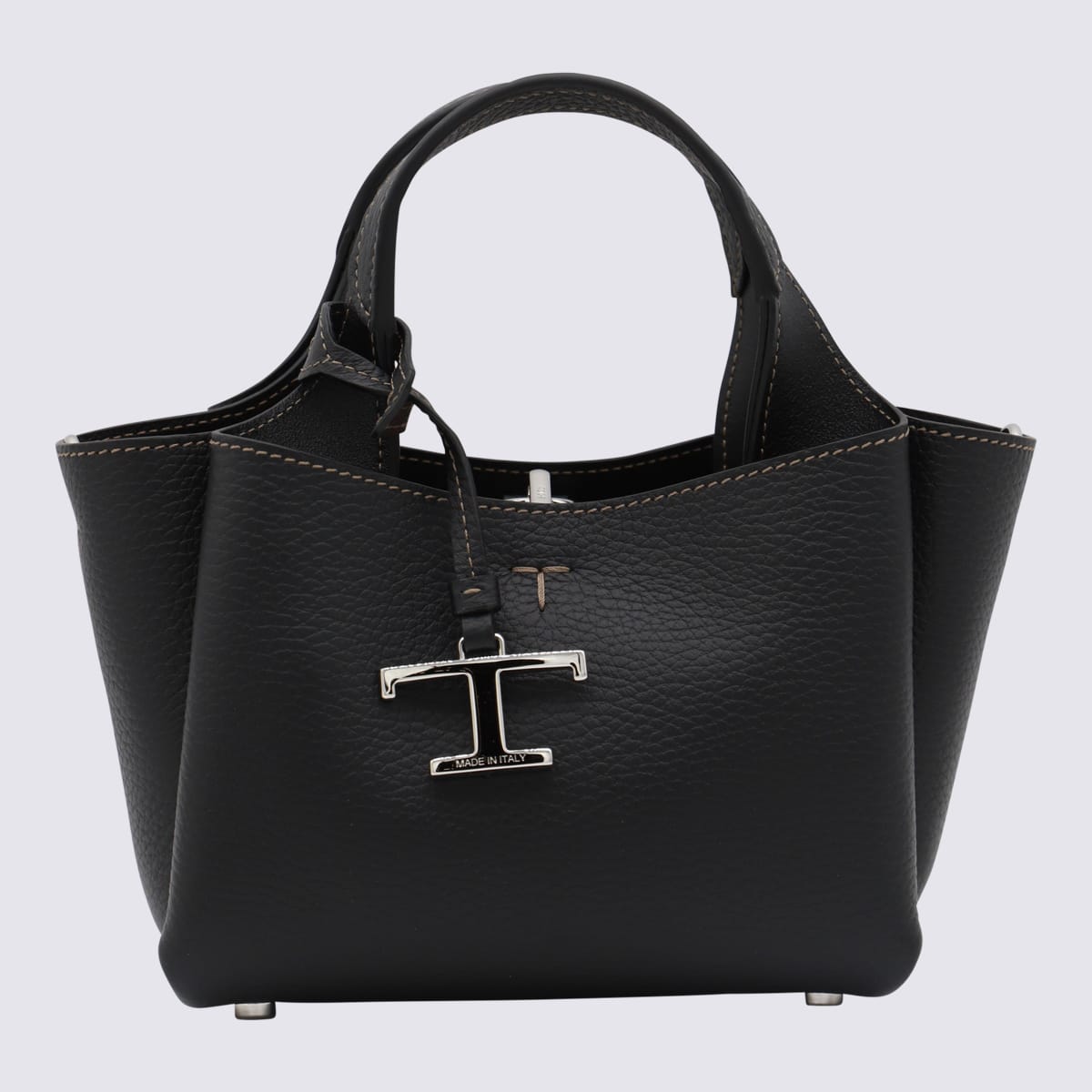 Tod's Black Leather Tote