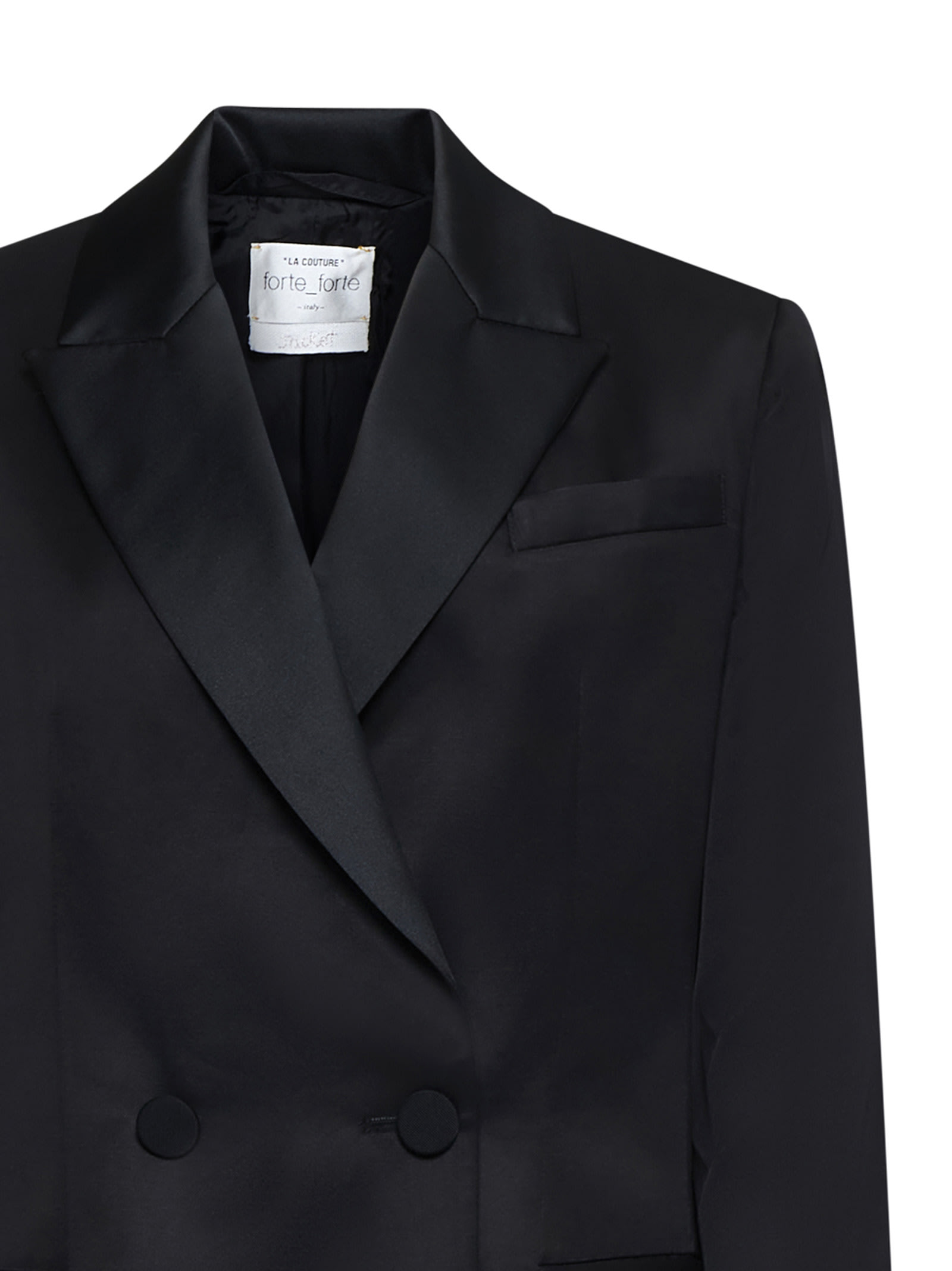 Shop Forte Forte Blazer In Black