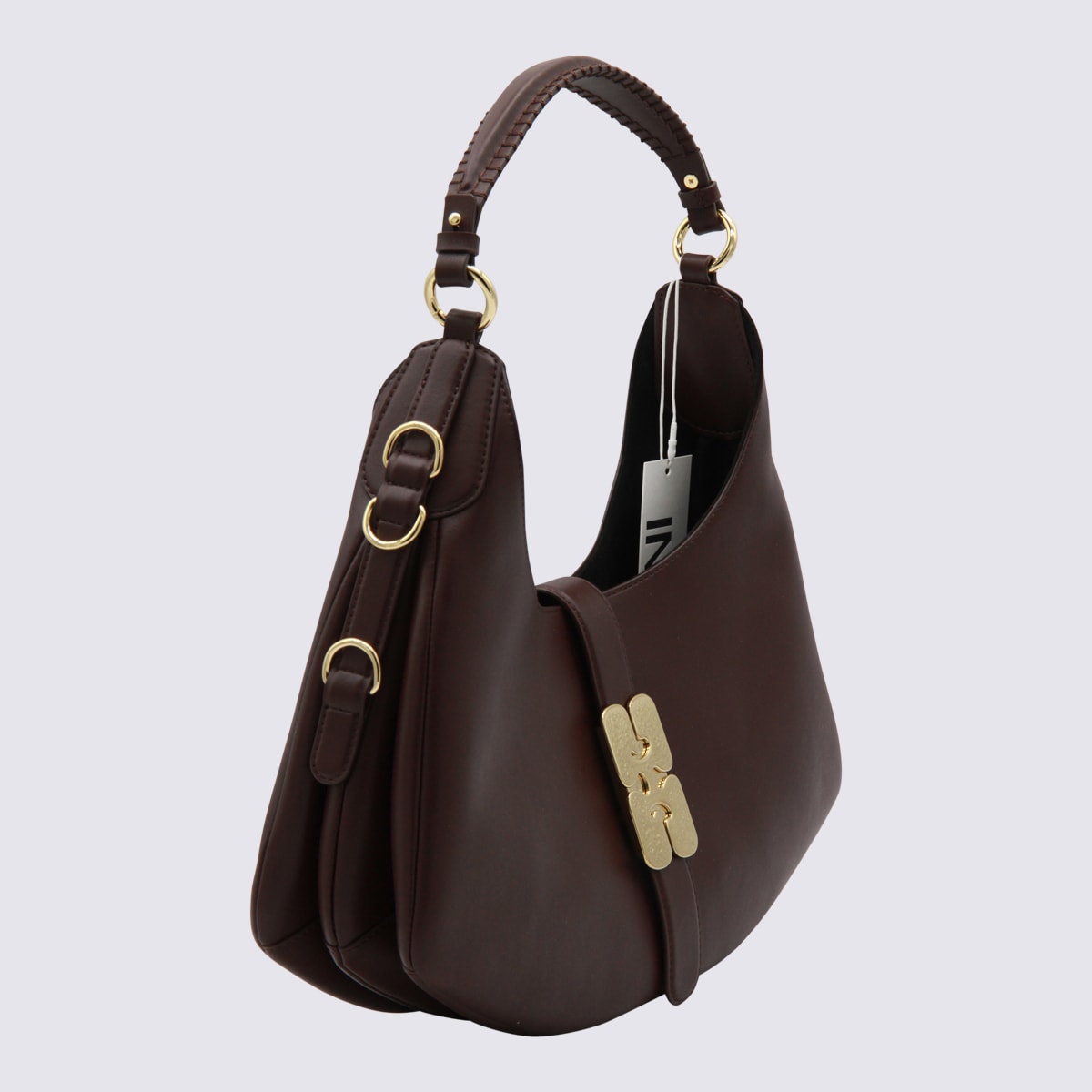 Ganni Borse... Chicory Coffee In Brown