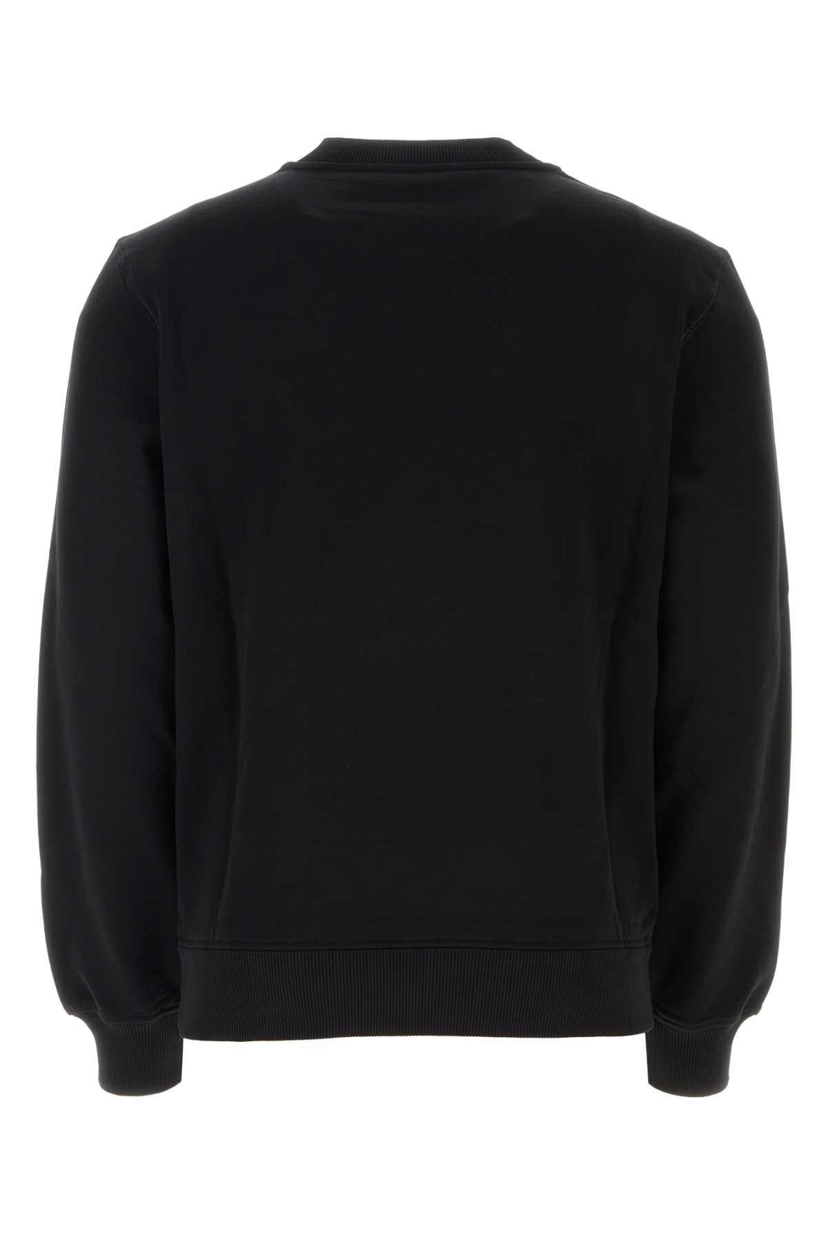 Shop Dolce & Gabbana Black Cotton Sweatshirt In Nero