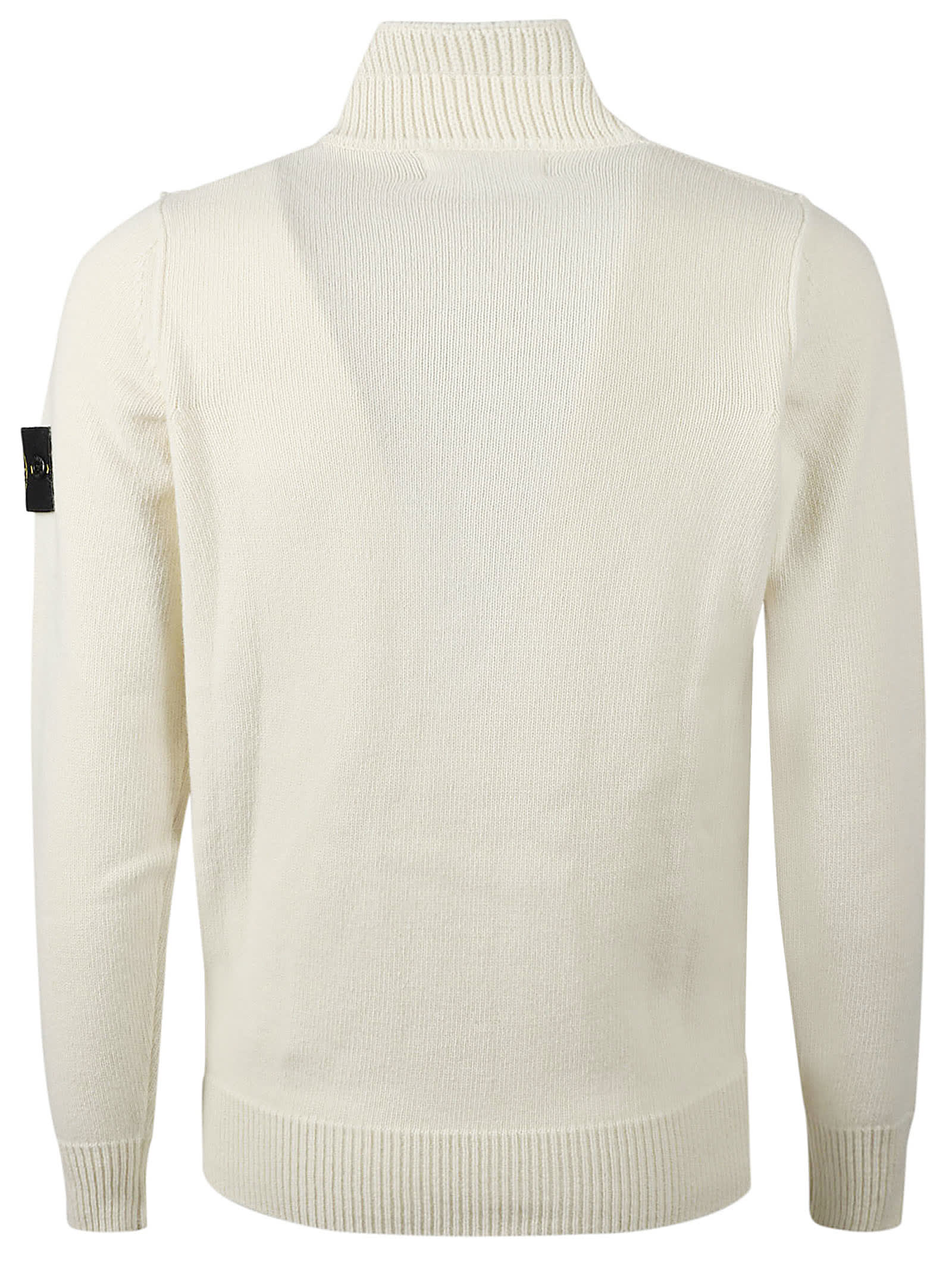 Shop Stone Island Sweater In Natural