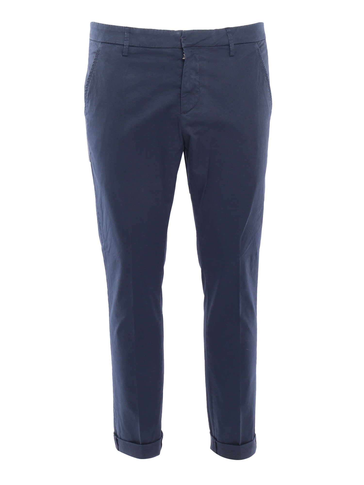 Shop Dondup Blue Chino Trousers