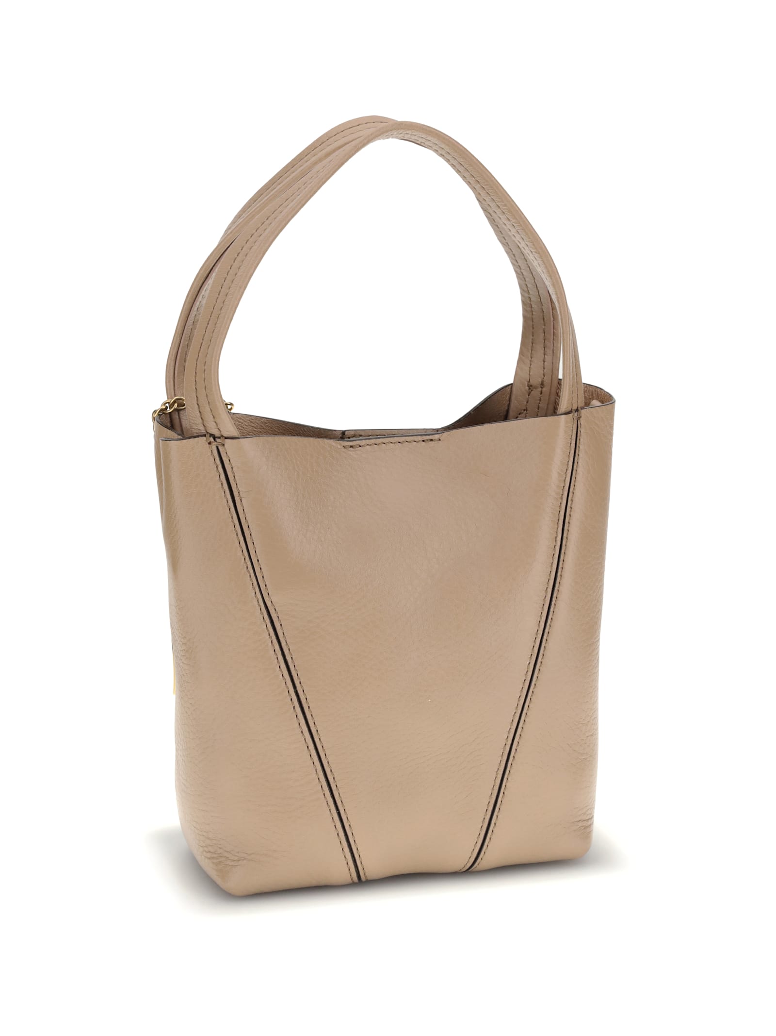 Chloé Women Spin Shoulder Bag In White