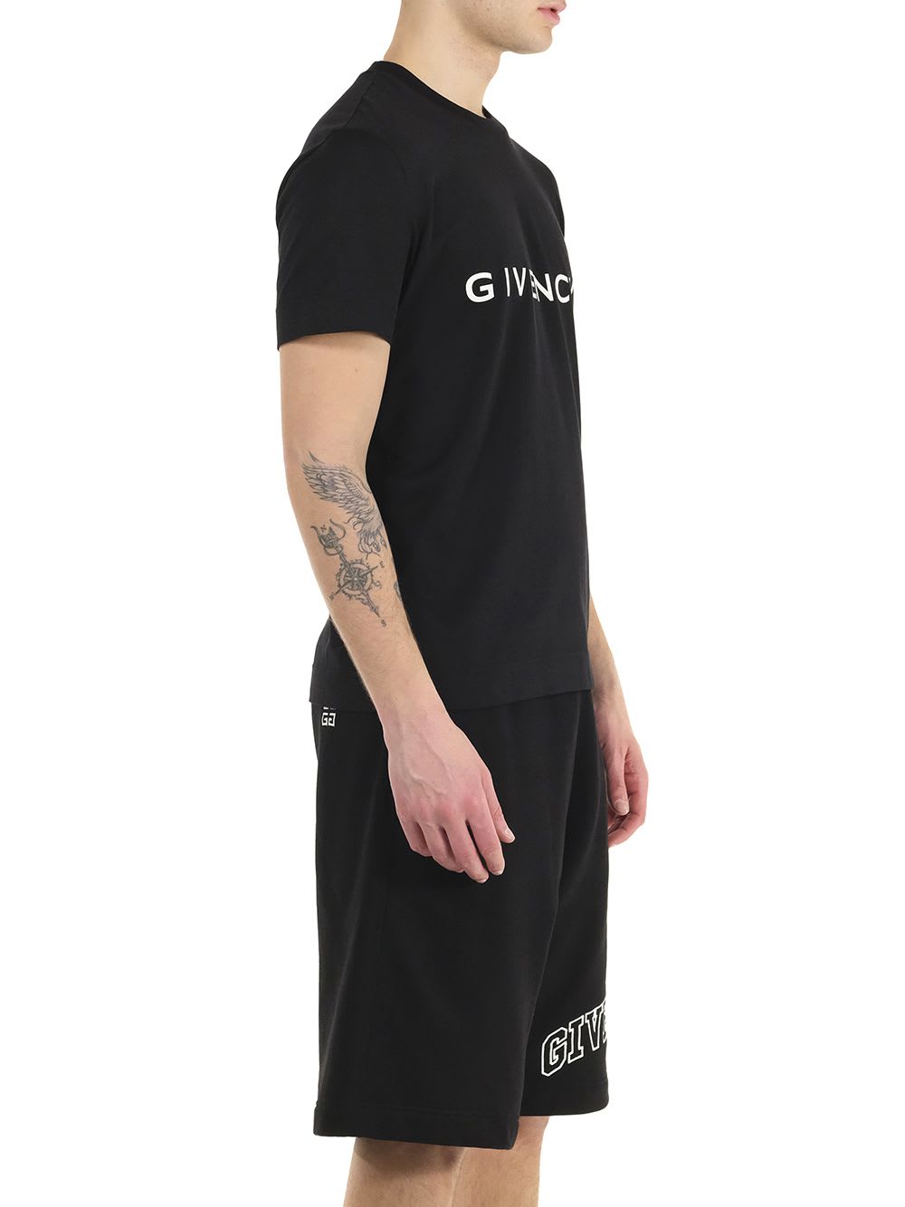 Shop Givenchy Slim  Archetype T-shirt In Nero