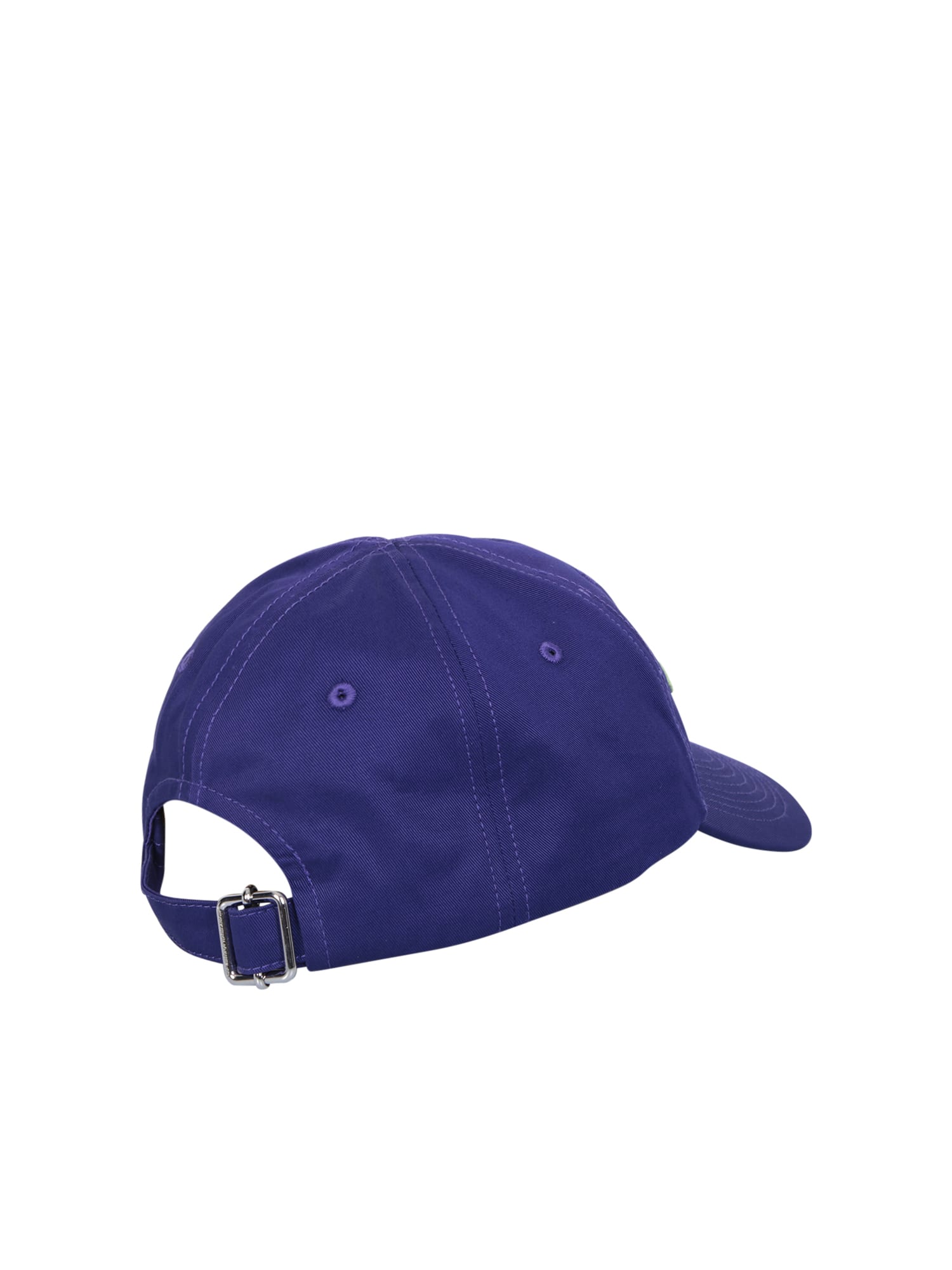 Shop Off-white Varsity Cap In Purple