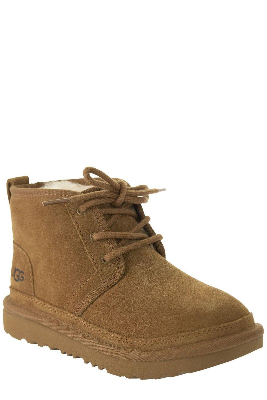 Shop Ugg Neumel Ii Lace-up Ankle Boots In Neutrals