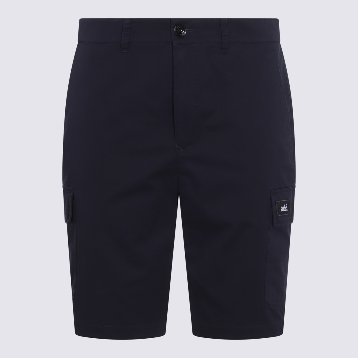 Dark Blue Cotton Shorts