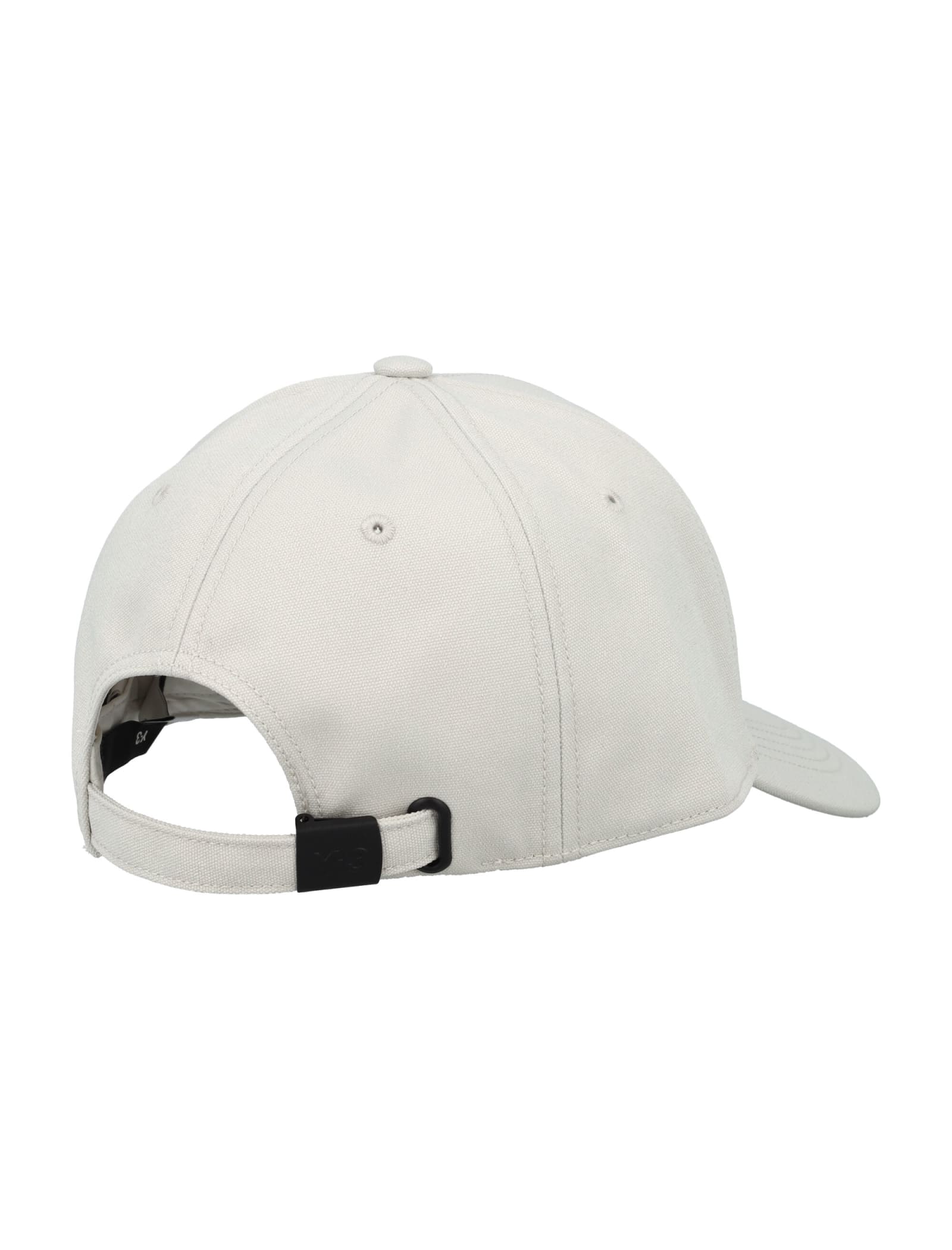 Shop Y-3 Logo Cap In Talc