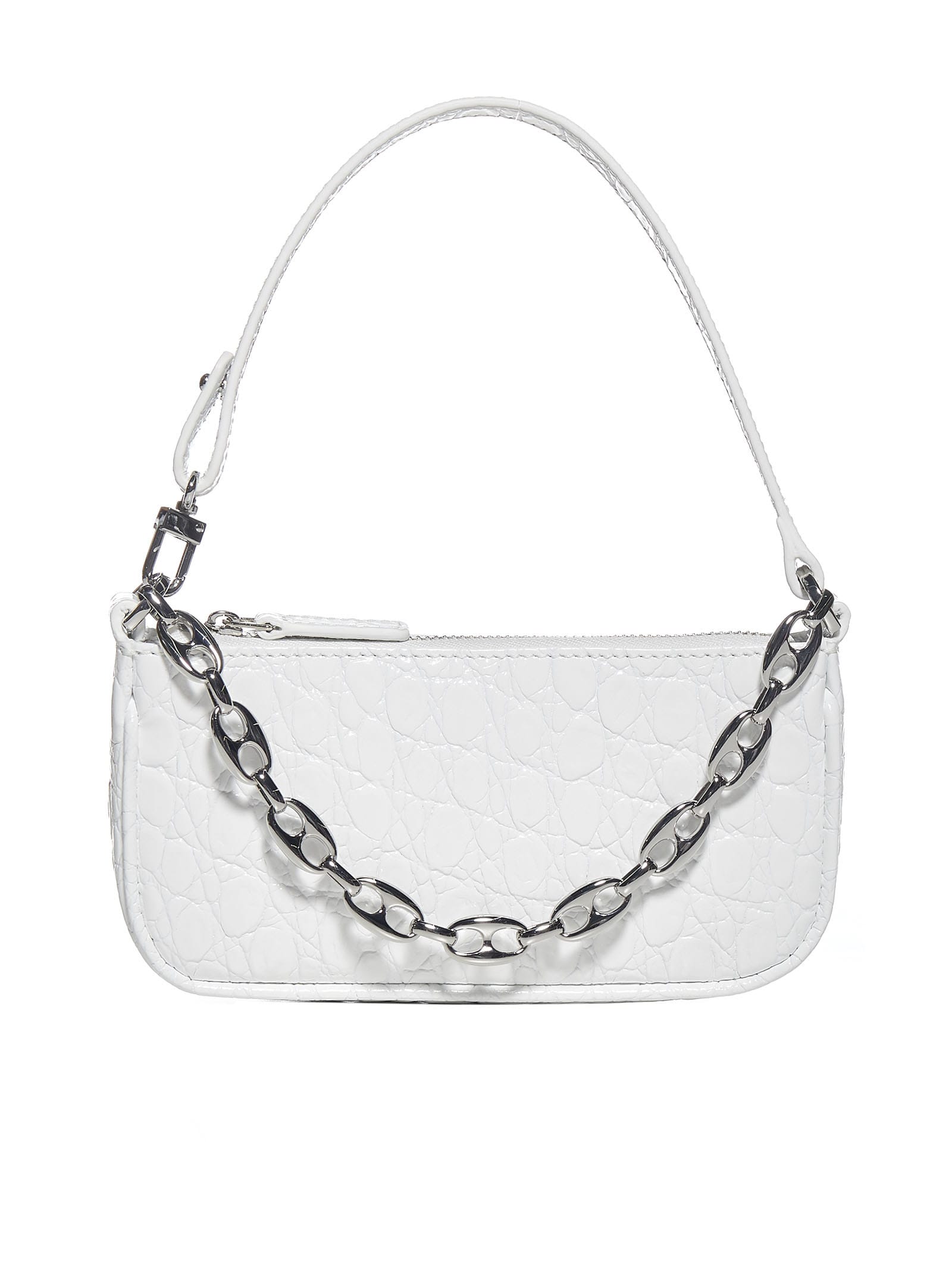 By Far Shoulder Bag In White