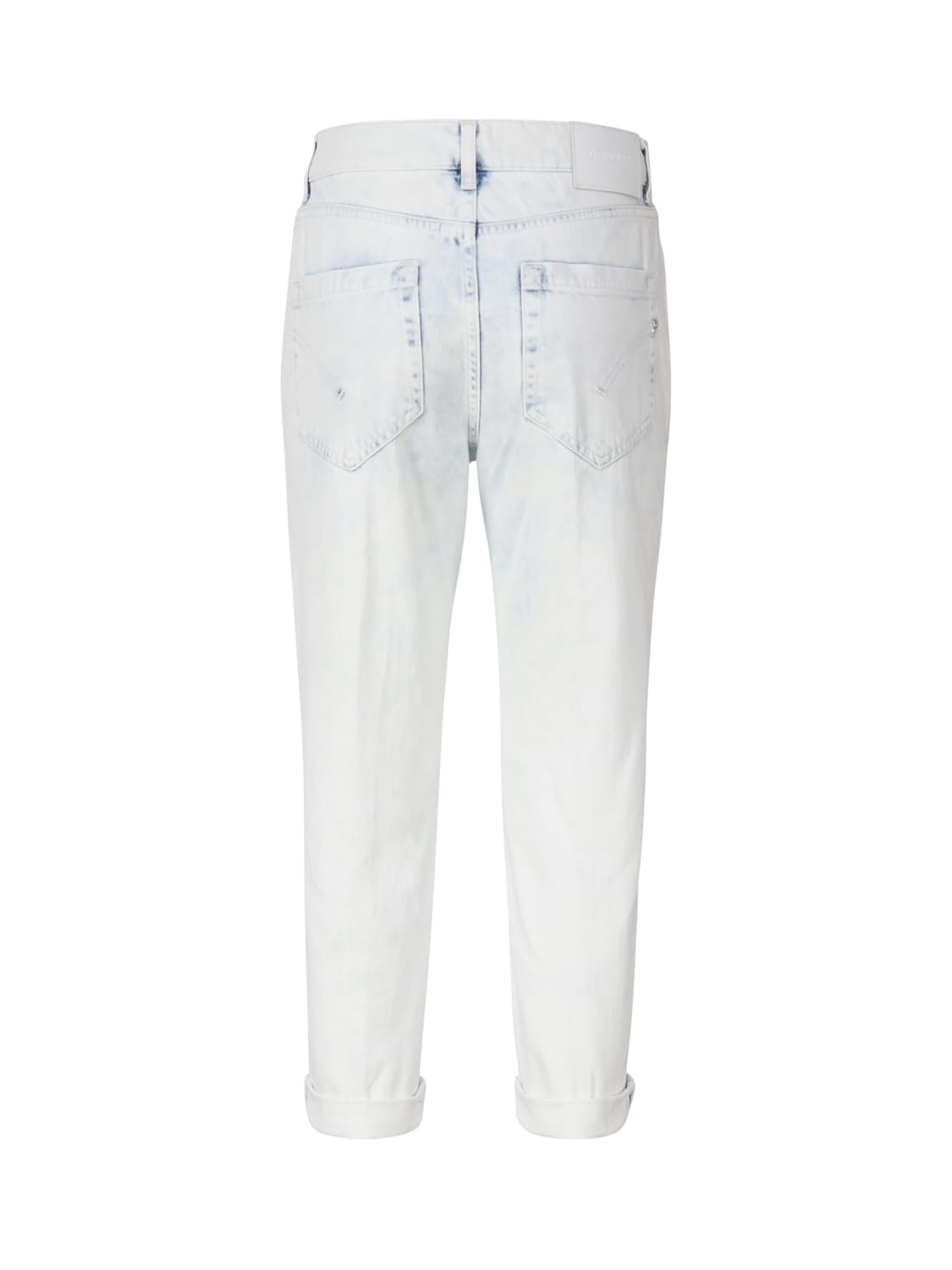 Shop Dondup Koons Loose Jeans In Bull Stretch In White