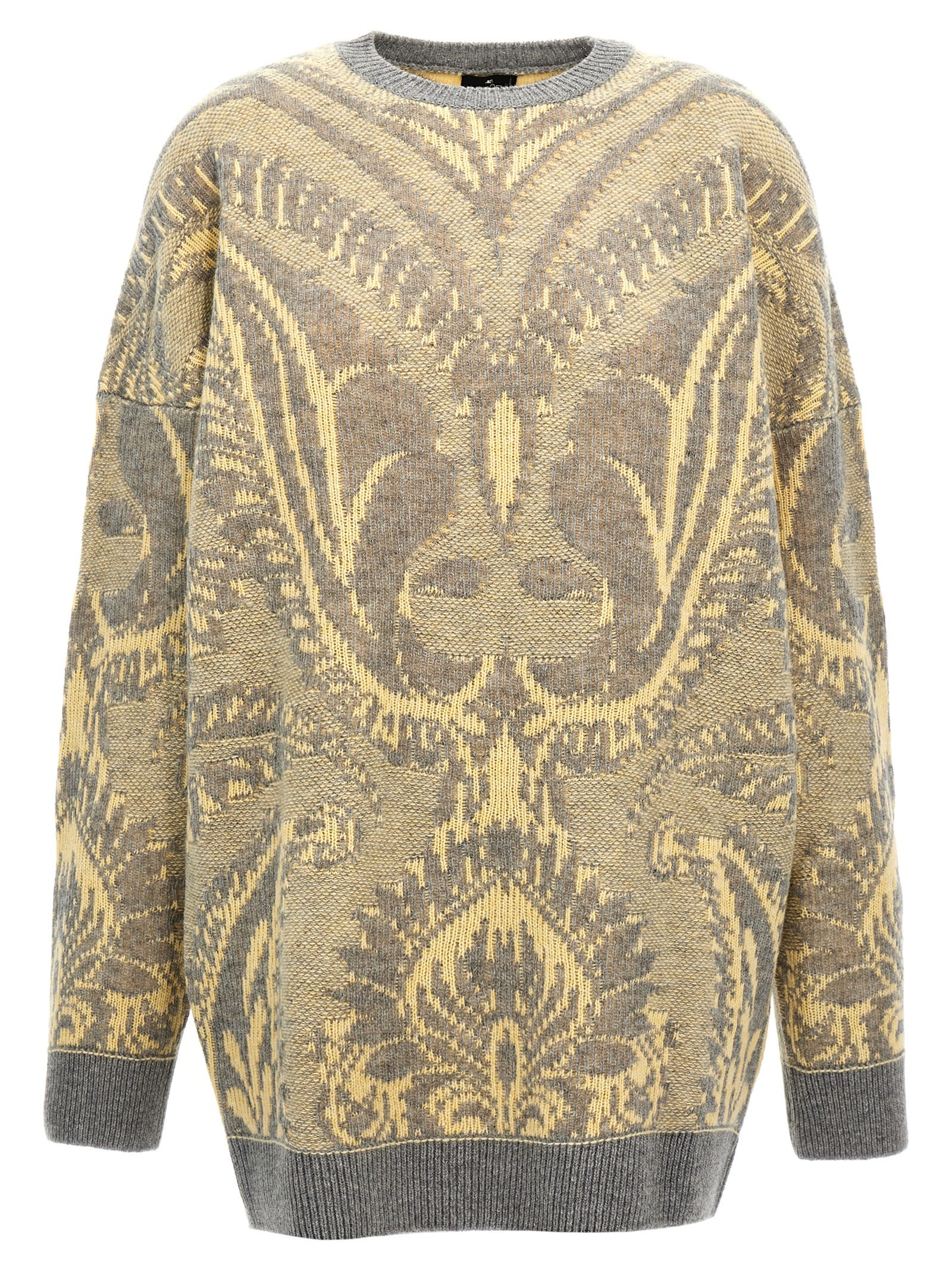 Shop Etro Paisley Sweater In Multicolor