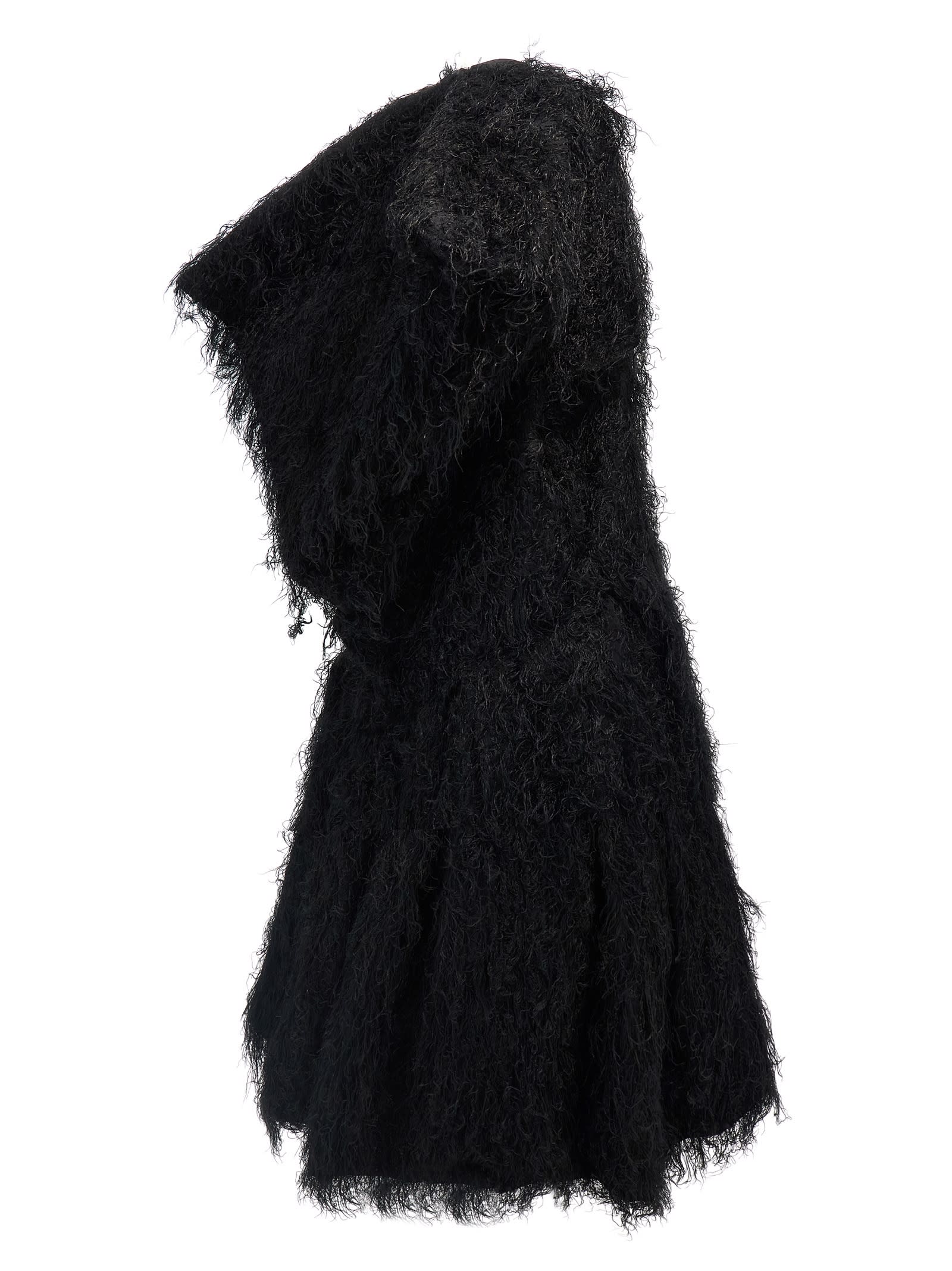 COMME DES GARÇONS FUR DRESS 