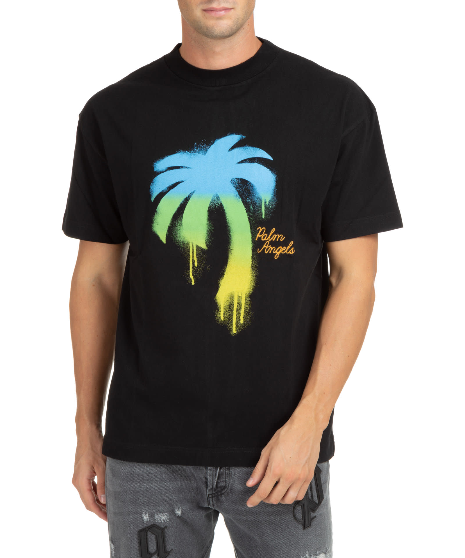 Palm Angels Palm Tree Cotton T-shirt