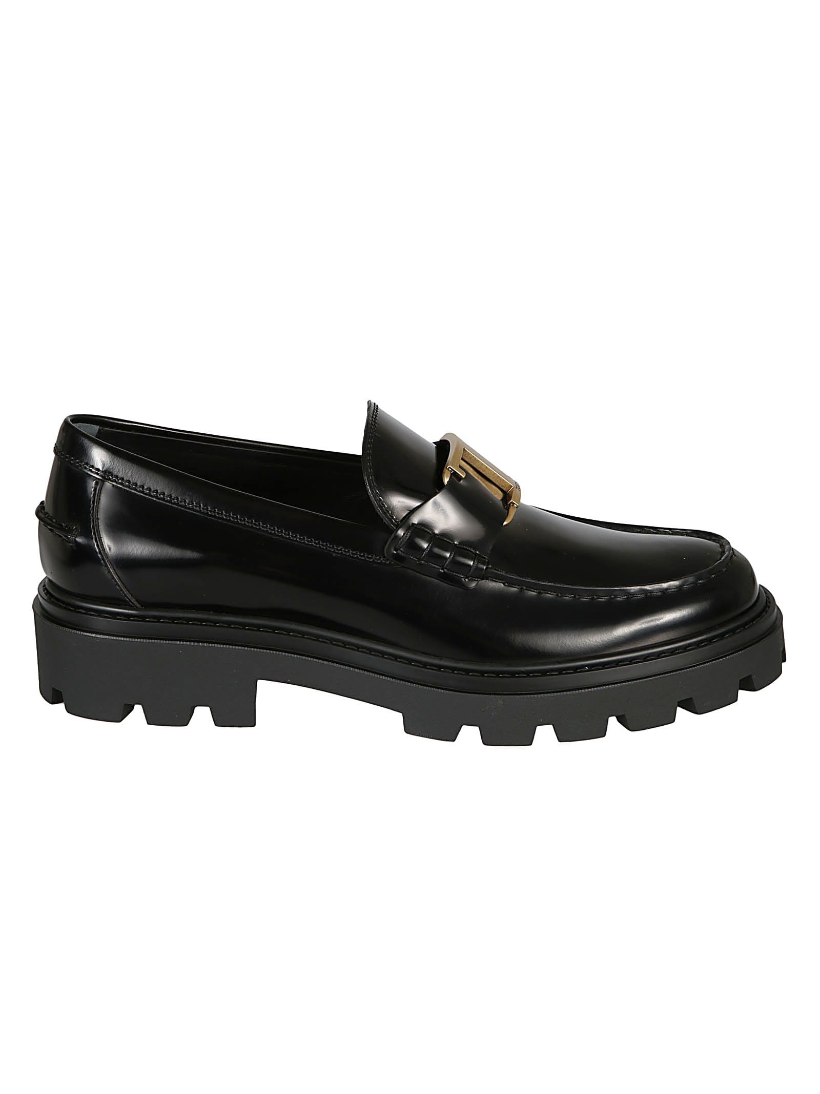Tod's Mid T Plaque Loafers