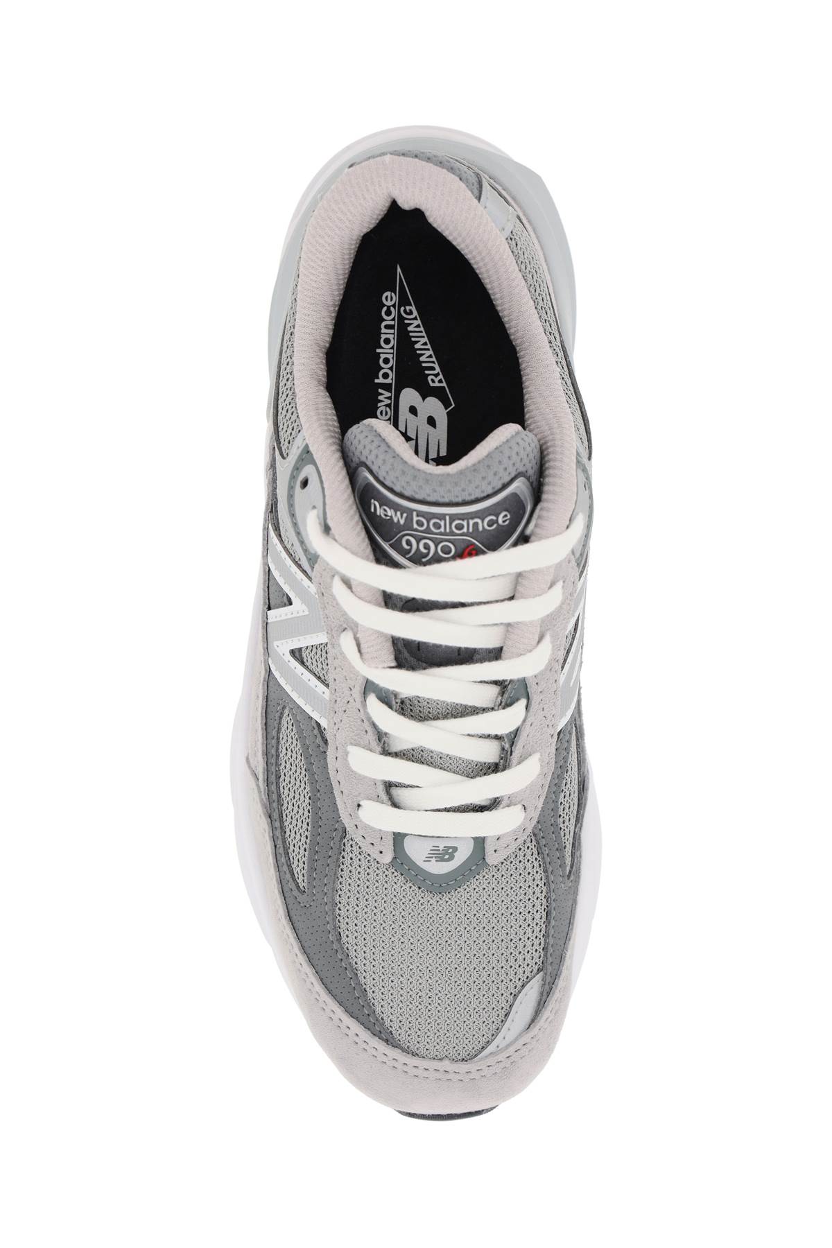 Shop New Balance 990v6 Sneakers Made In In Cool Grey B (grey)