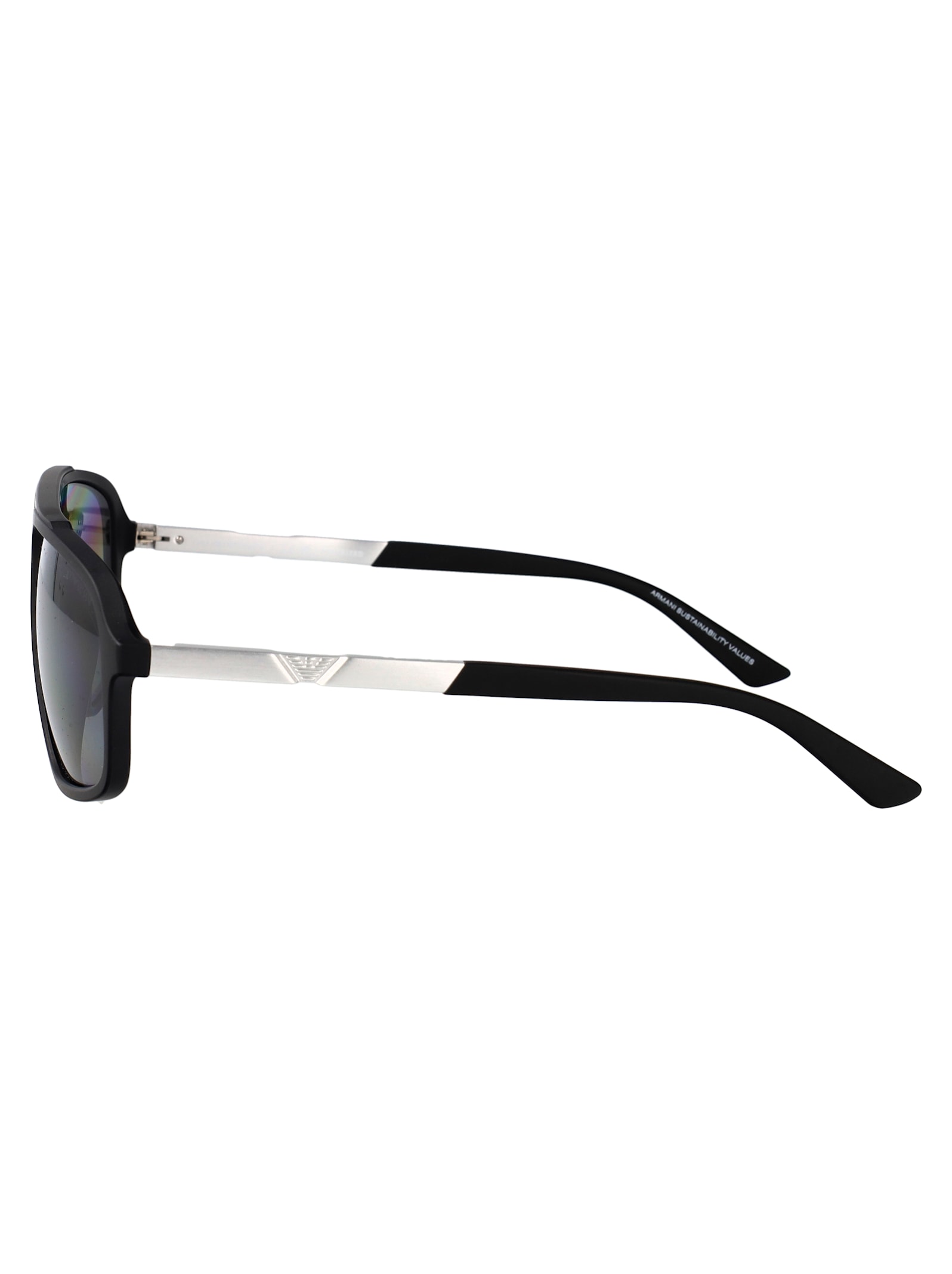 Emporio Armani Aviator Sunglasses 0 Ea4236 U 5001 T3 In Gray
