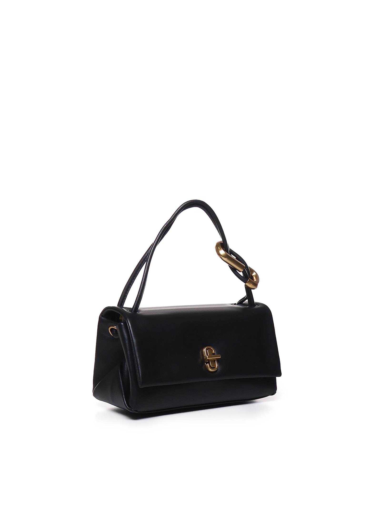 Shop Marc Jacobs The Lil Link Bag In Black