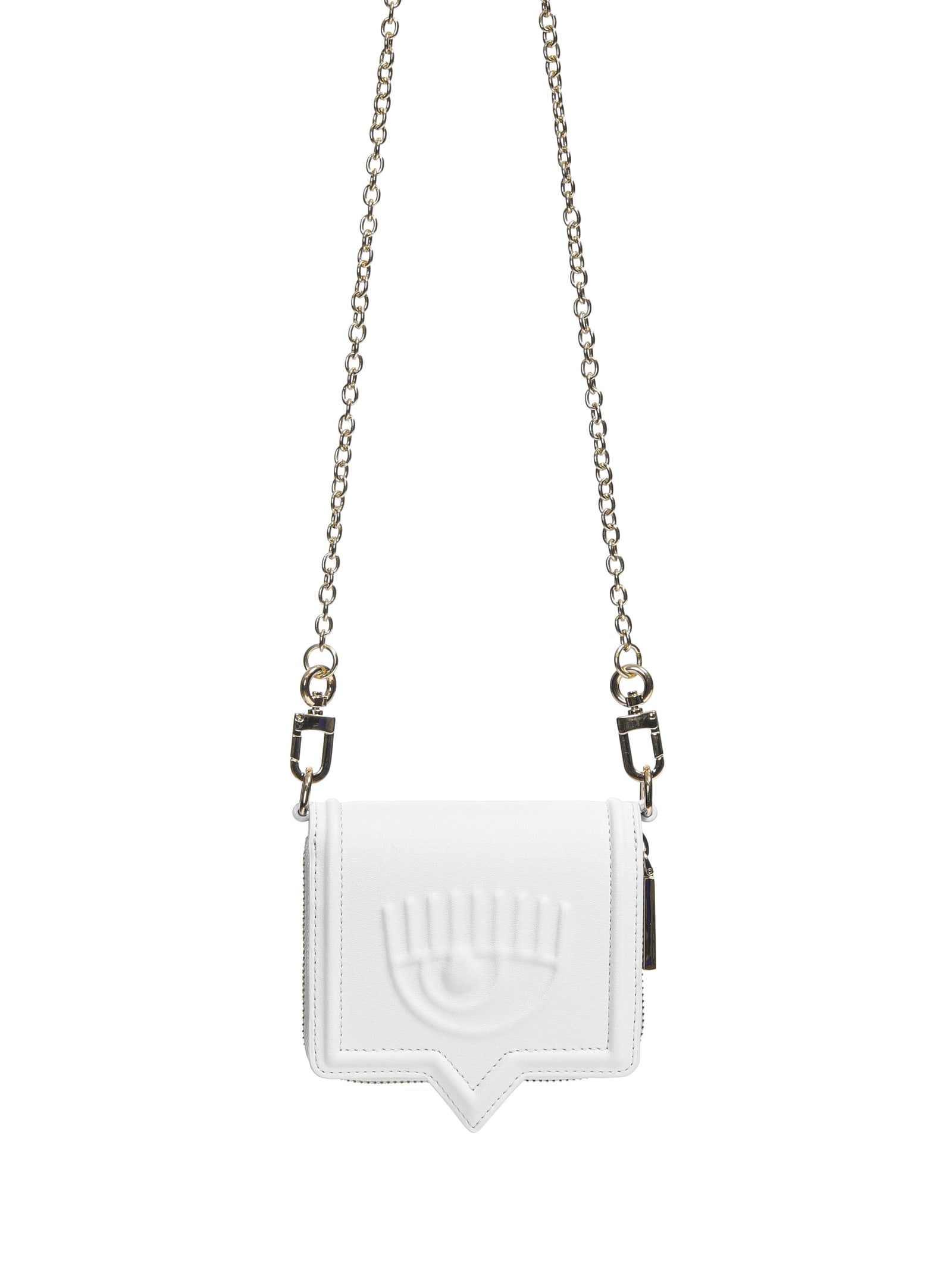 Shop Chiara Ferragni Green Wallet
