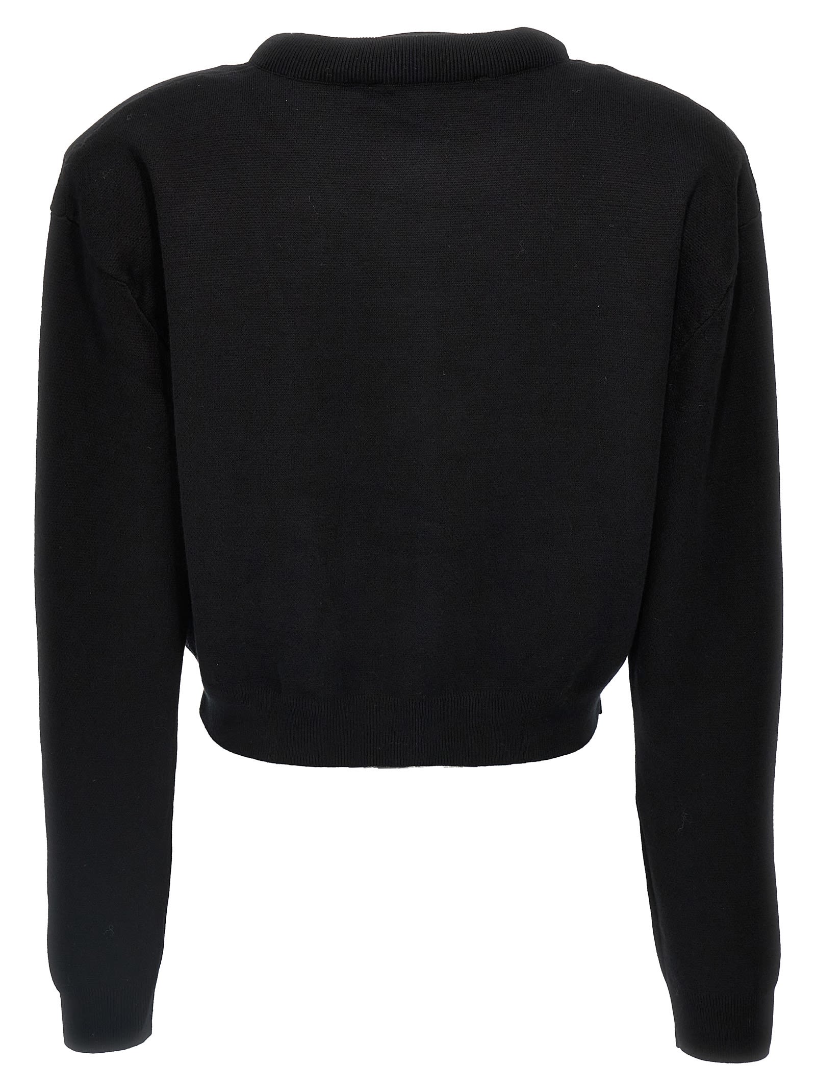 ROTATE BIRGER CHRISTENSEN SHOULDER STRAP CARDIGAN