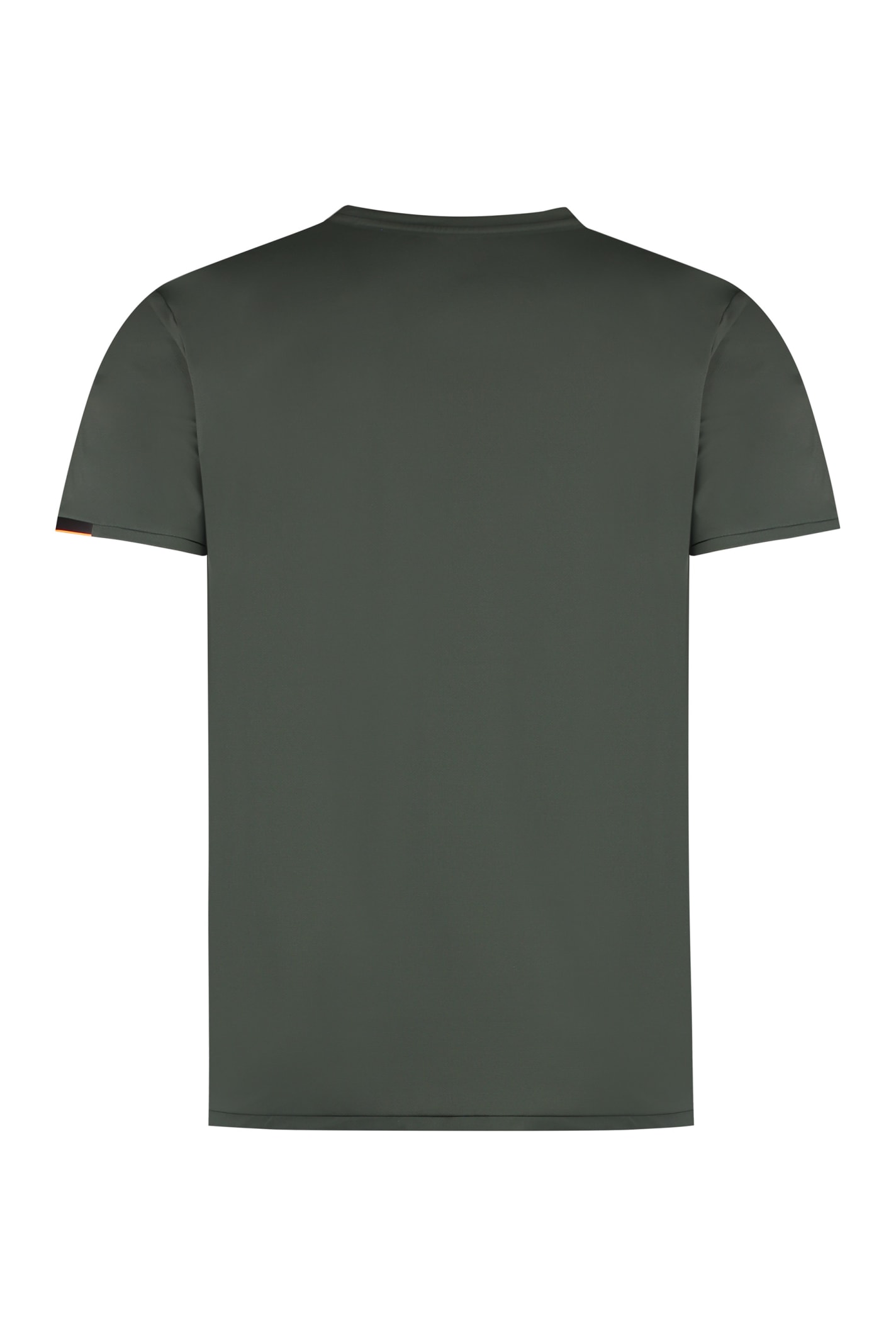 Shop Rrd - Roberto Ricci Design Oxford Techno Fabric T-shirt In Green