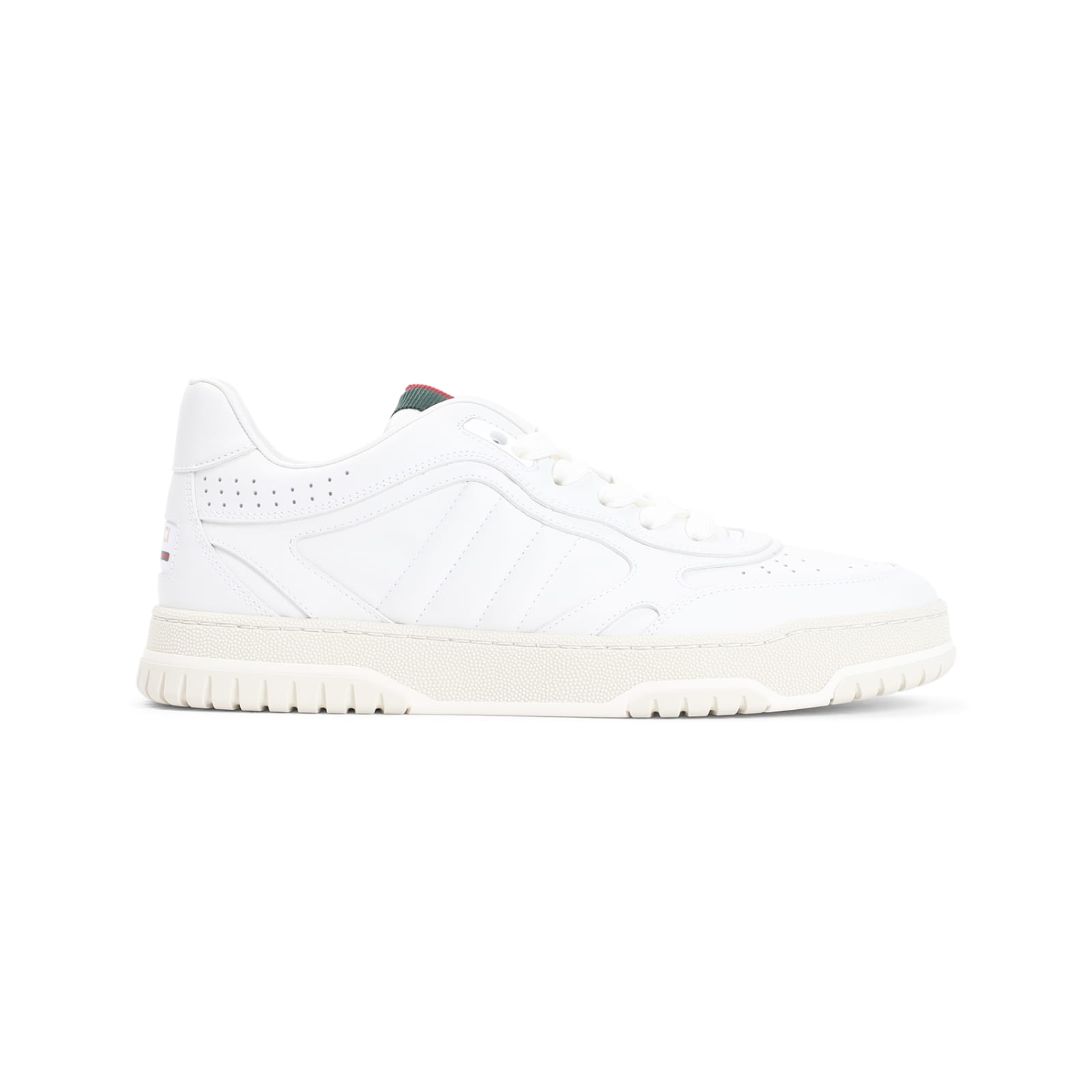 Shop Gucci Re-web Trainers In Great White