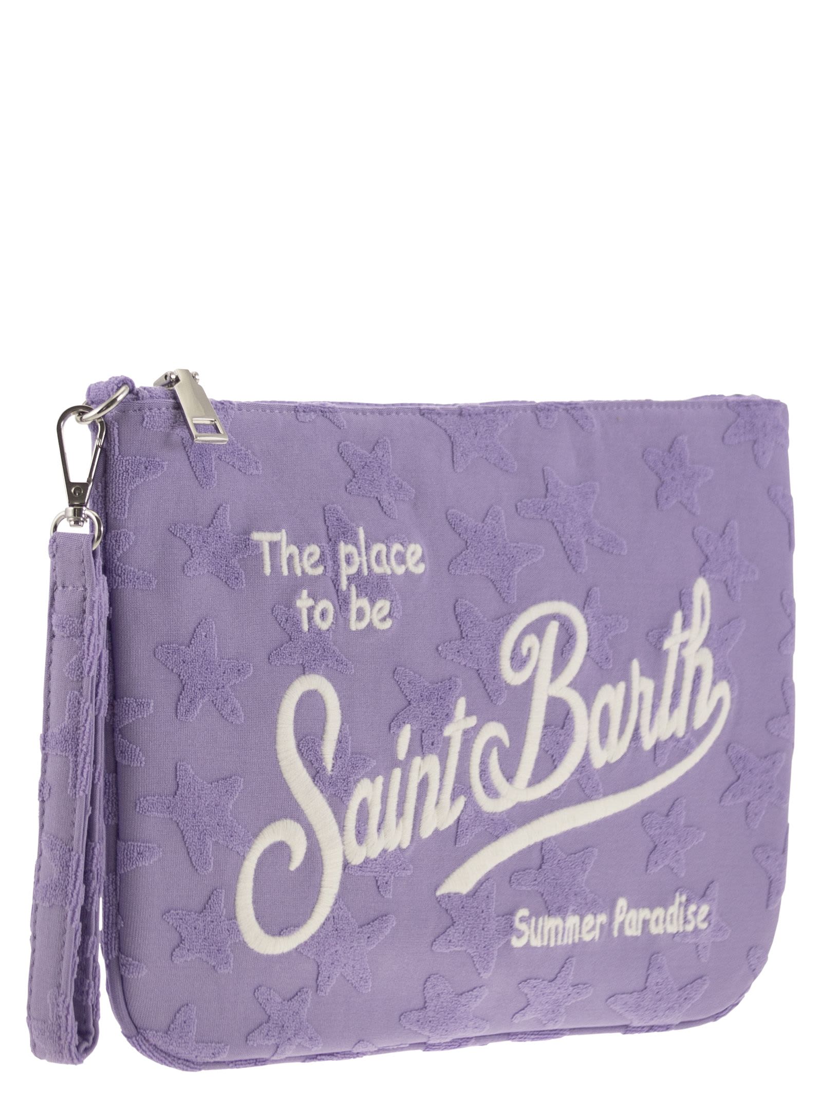MC2 SAINT BARTH PARISIENNE - CLUTCH BAG WITH WRIST LOOP 