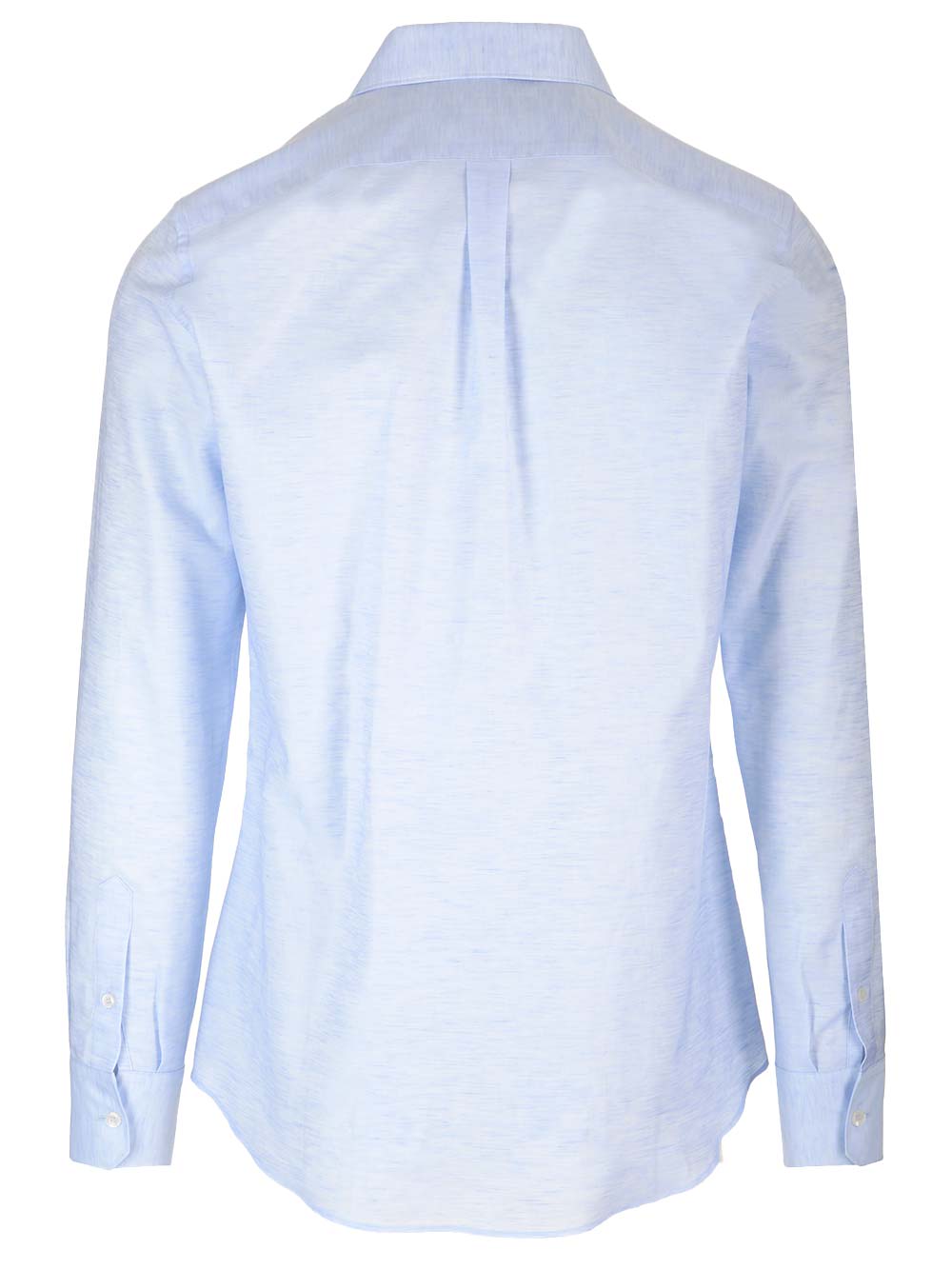 Shop Dolce & Gabbana Linen And Cotton Shirt In Violetto