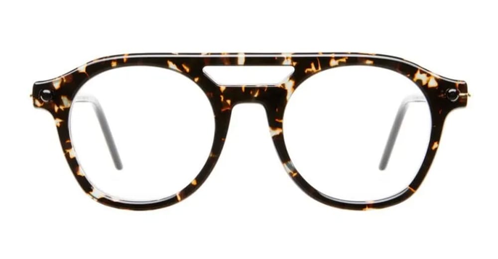 Kuboraum Mask P11 - Grey / Yellow Havana Rx Glasses In Havana