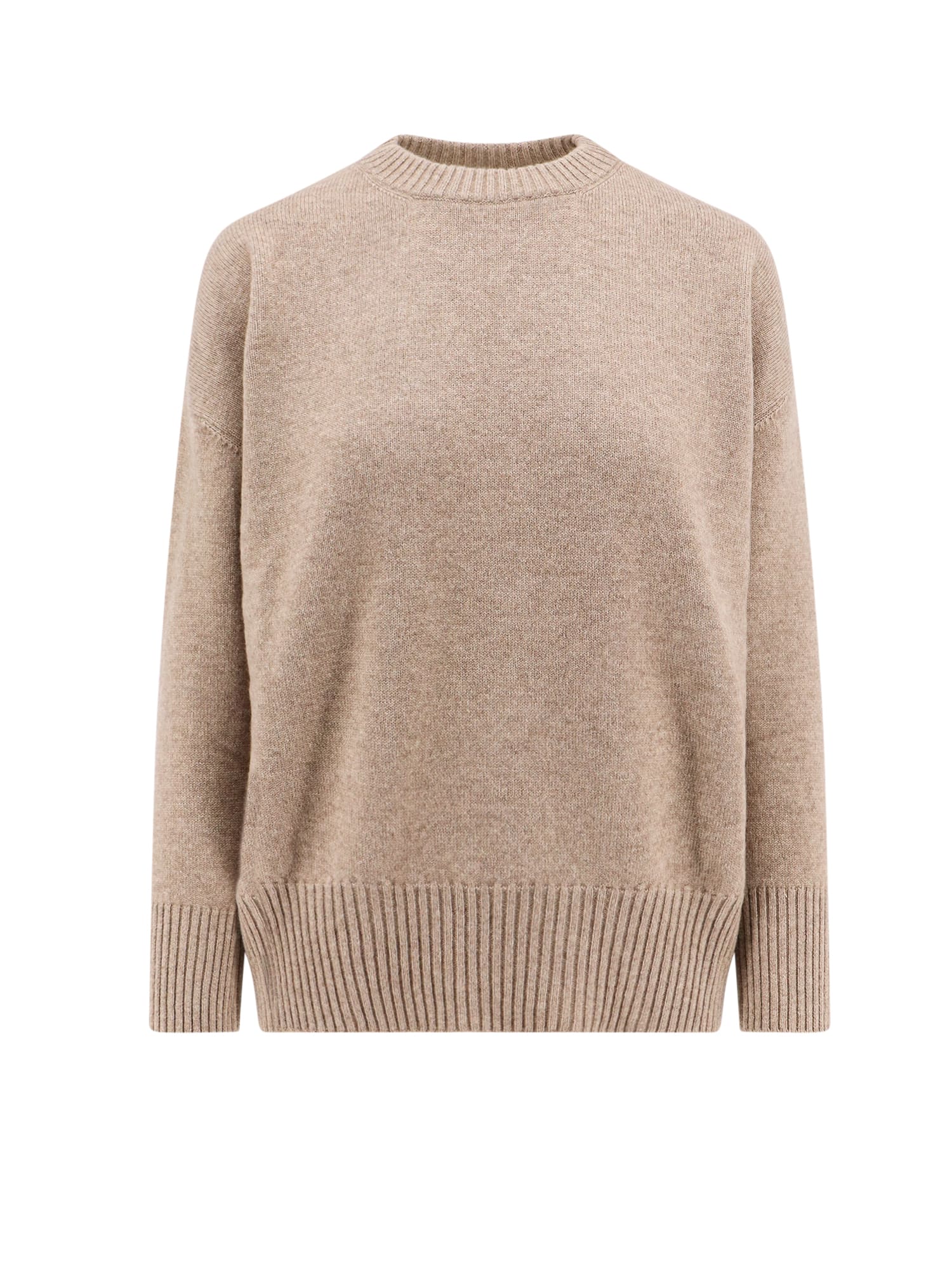 Shop Brunello Cucinelli Sweater In Beige