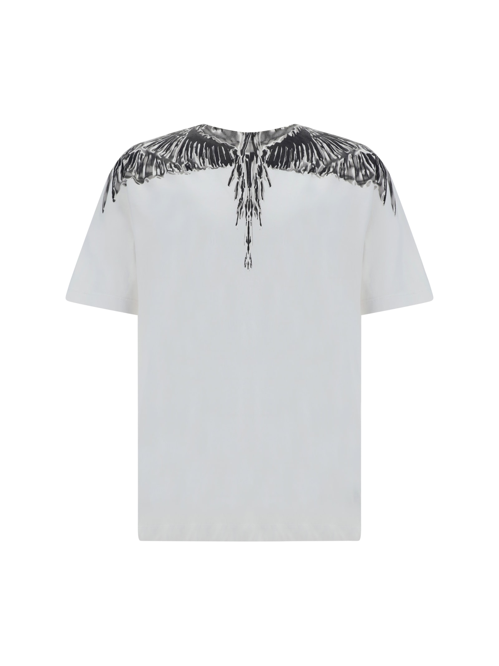 Shop Marcelo Burlon County Of Milan Icon Wings T-shirt In White/chrome