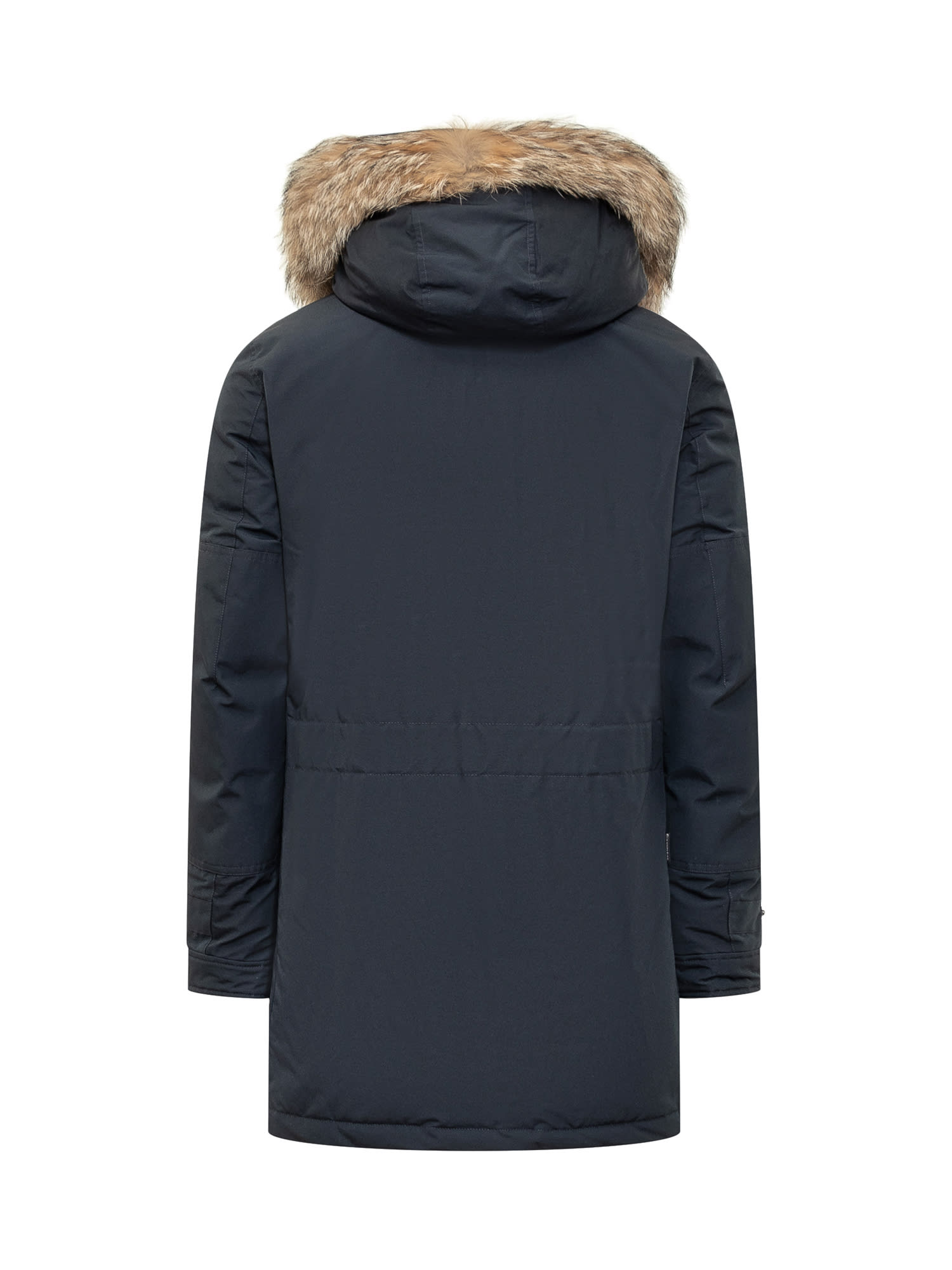 Woolrich Polar High Parka In Blue