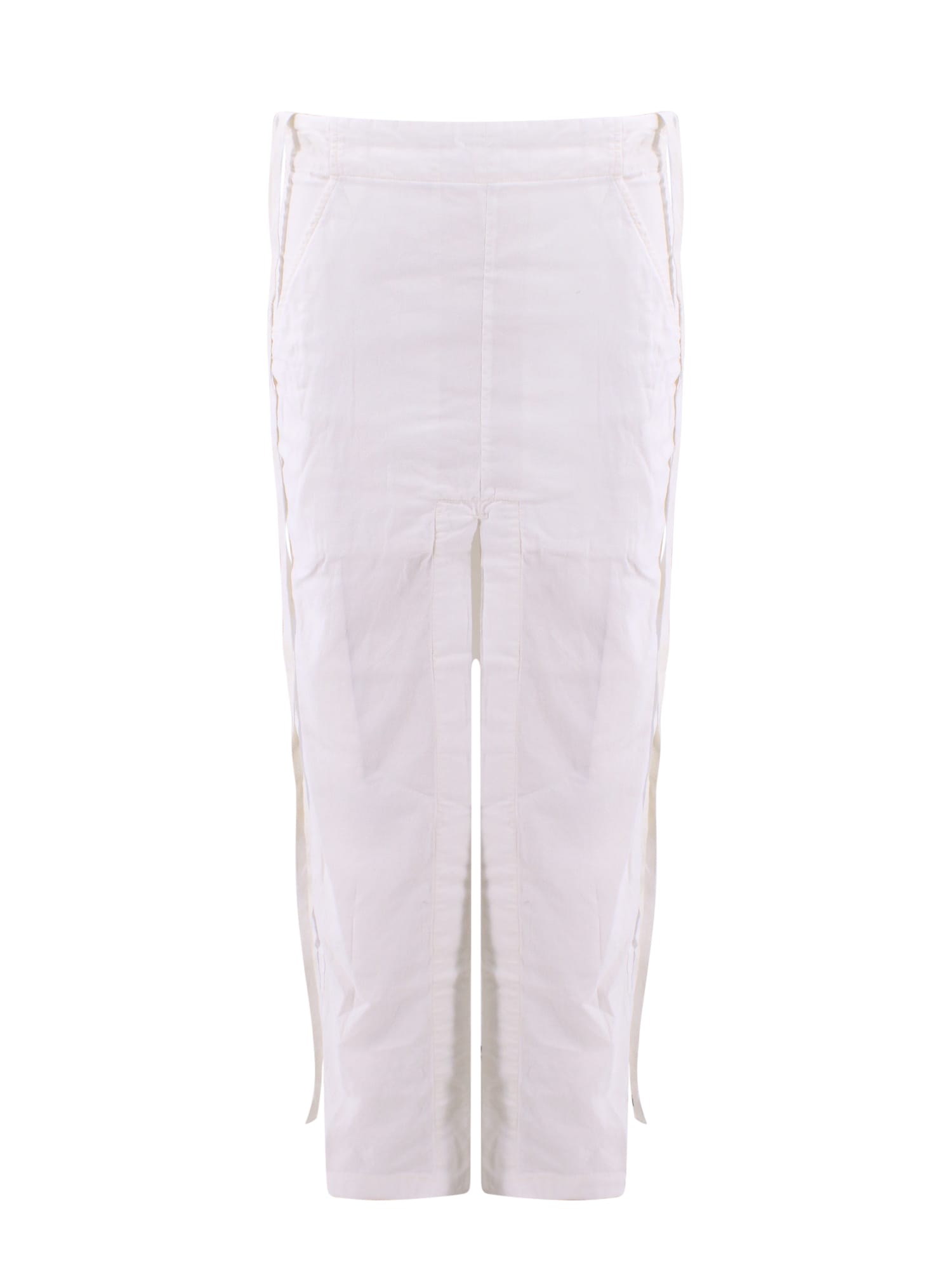 Shop Ann Demeulemeester Skirt In White