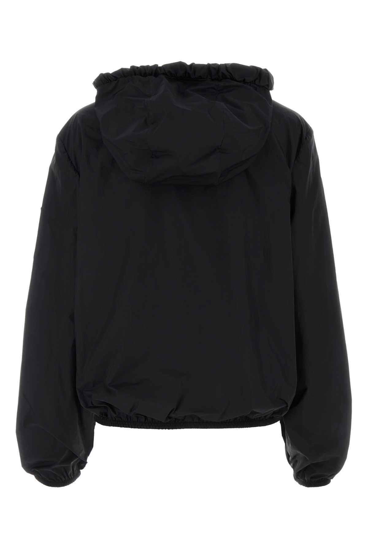 MONCLER BLACK NYLON CASSIE JACKET