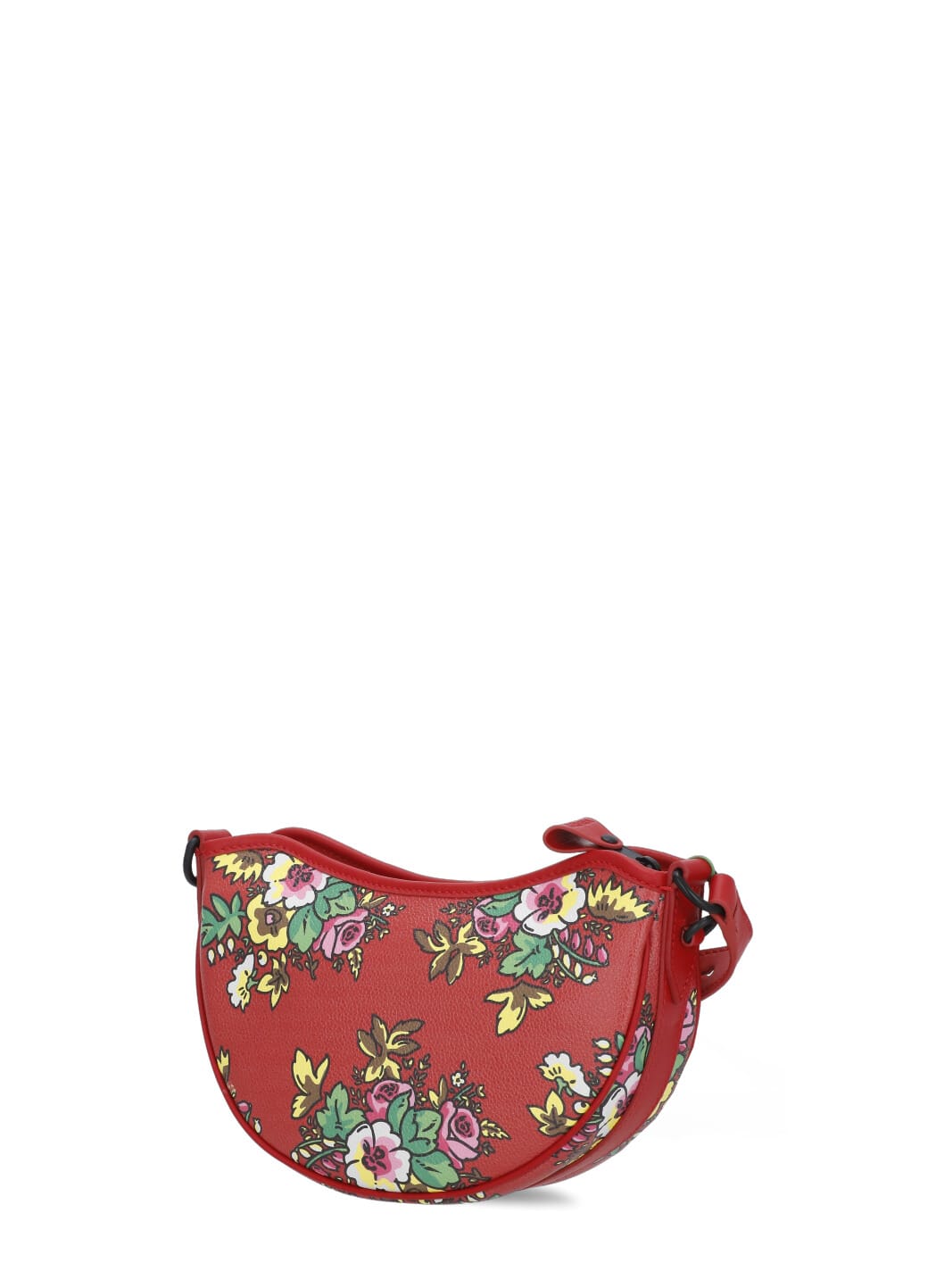 Shop Kenzo Bouquet Pop Shoulder Bag In Medium Red