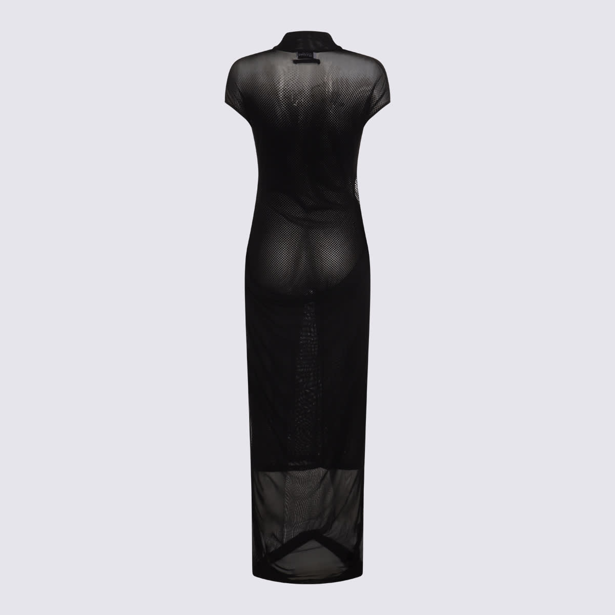 Jean Paul Gaultier Black Maxi Dress In Black