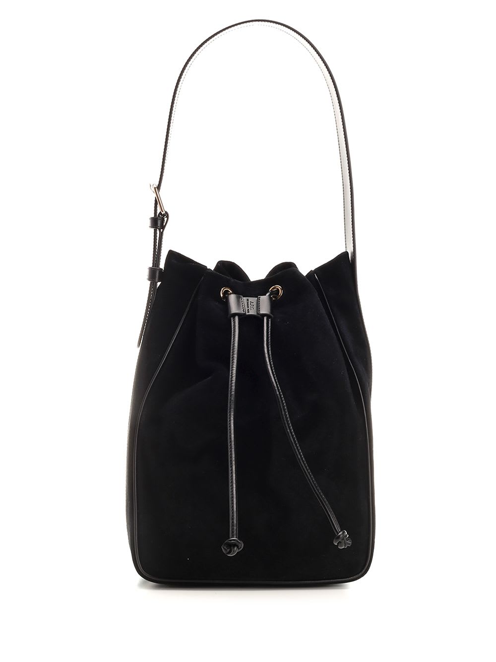 Shop Apc Alma Bag In Black