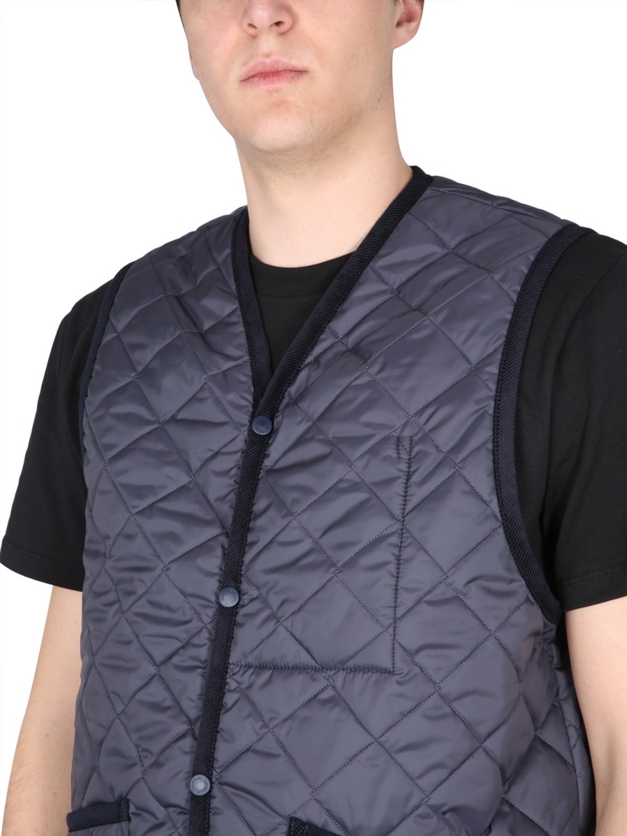 Lavenham Black Polyester Thornham Vest In Blue