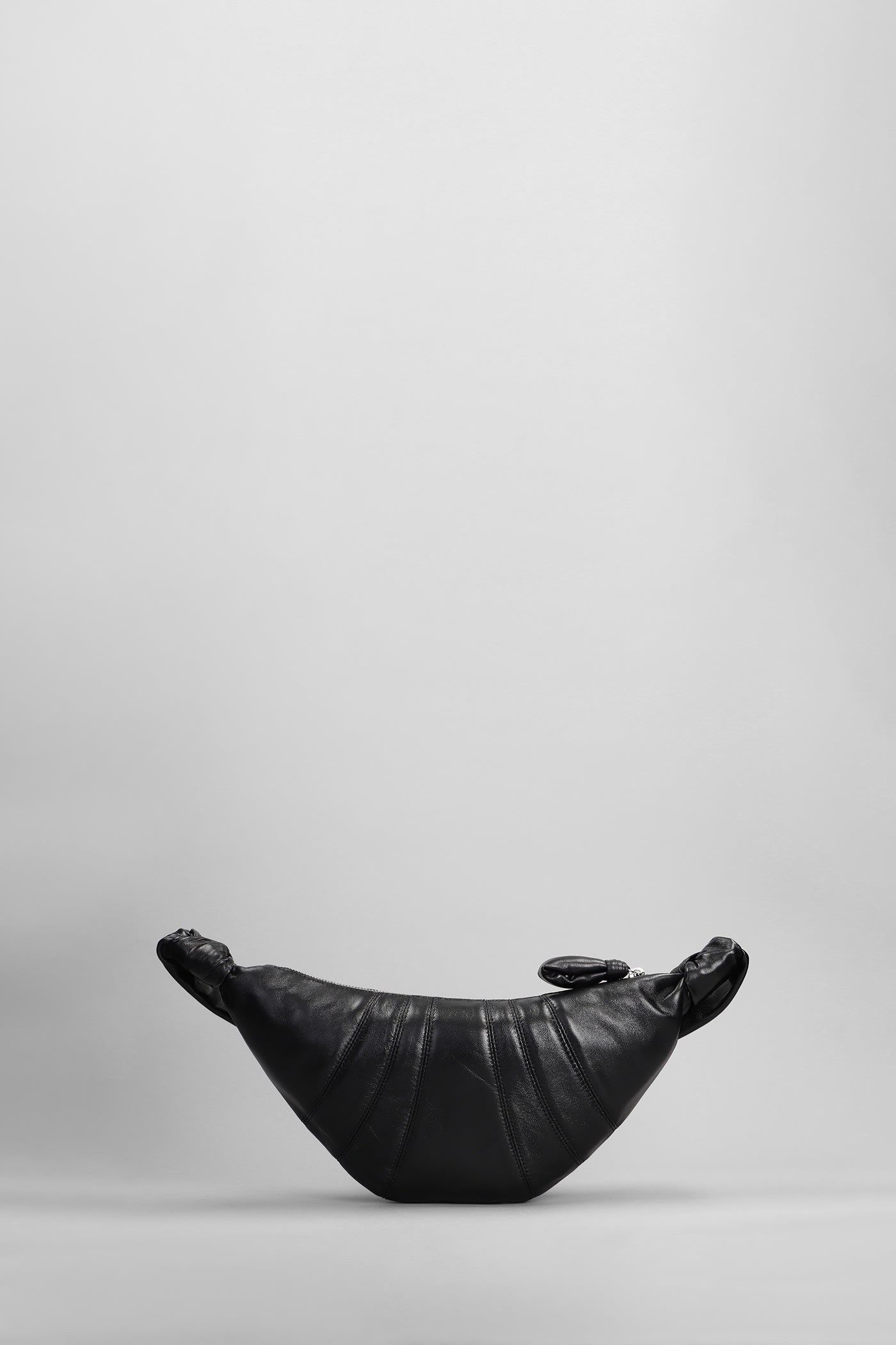 Lemaire Croissant Shoulder Bag In Black
