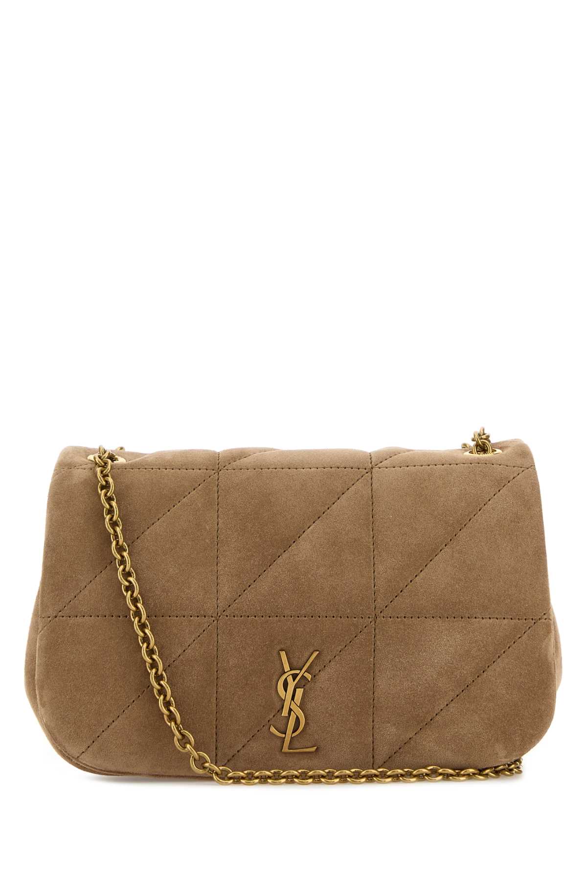 Saint Laurent Cappuccino Suede Mini Jamie 4.3 Shoulder Bag