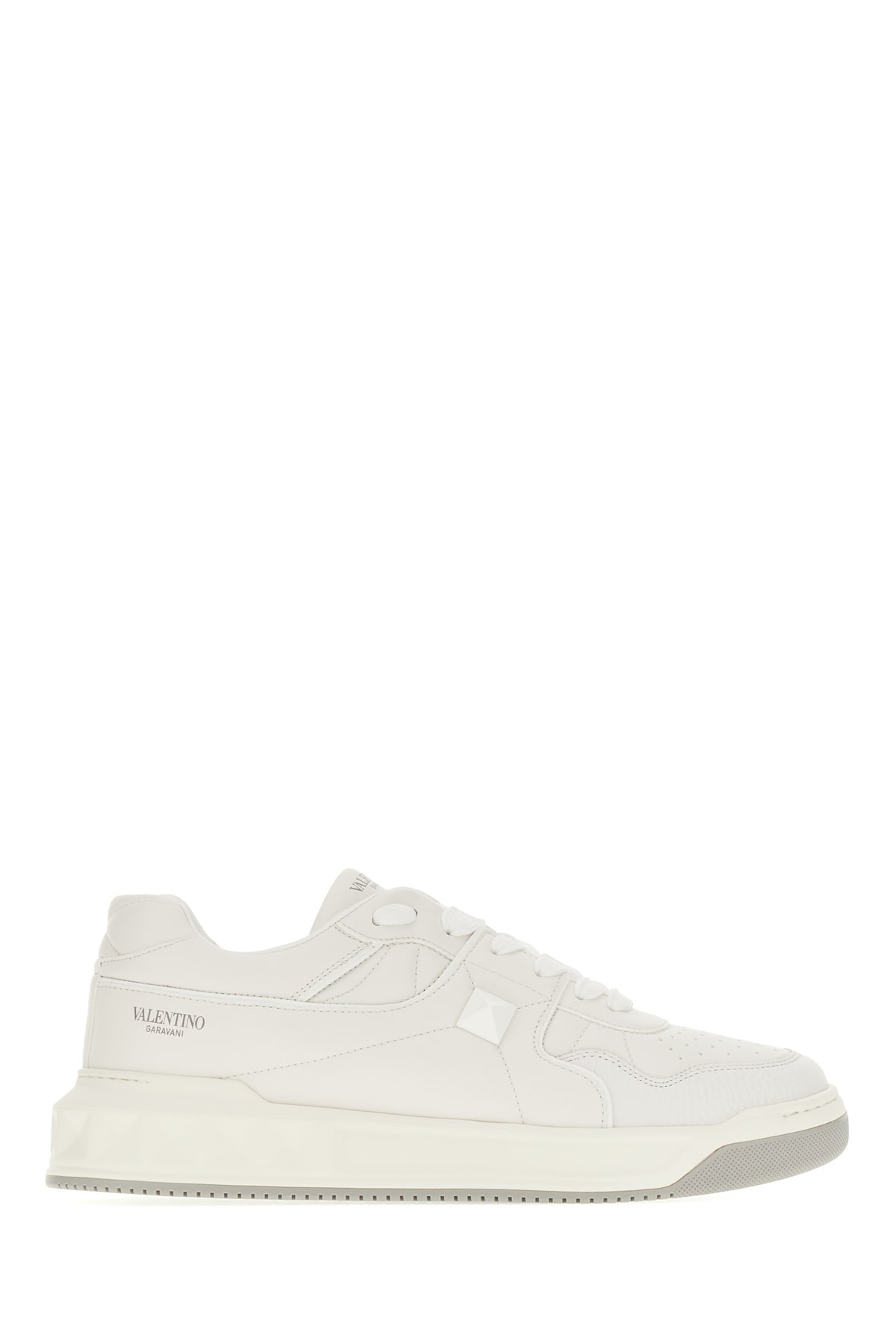 VALENTINO GARAVANI WHITE LEATHER SNEAKERS