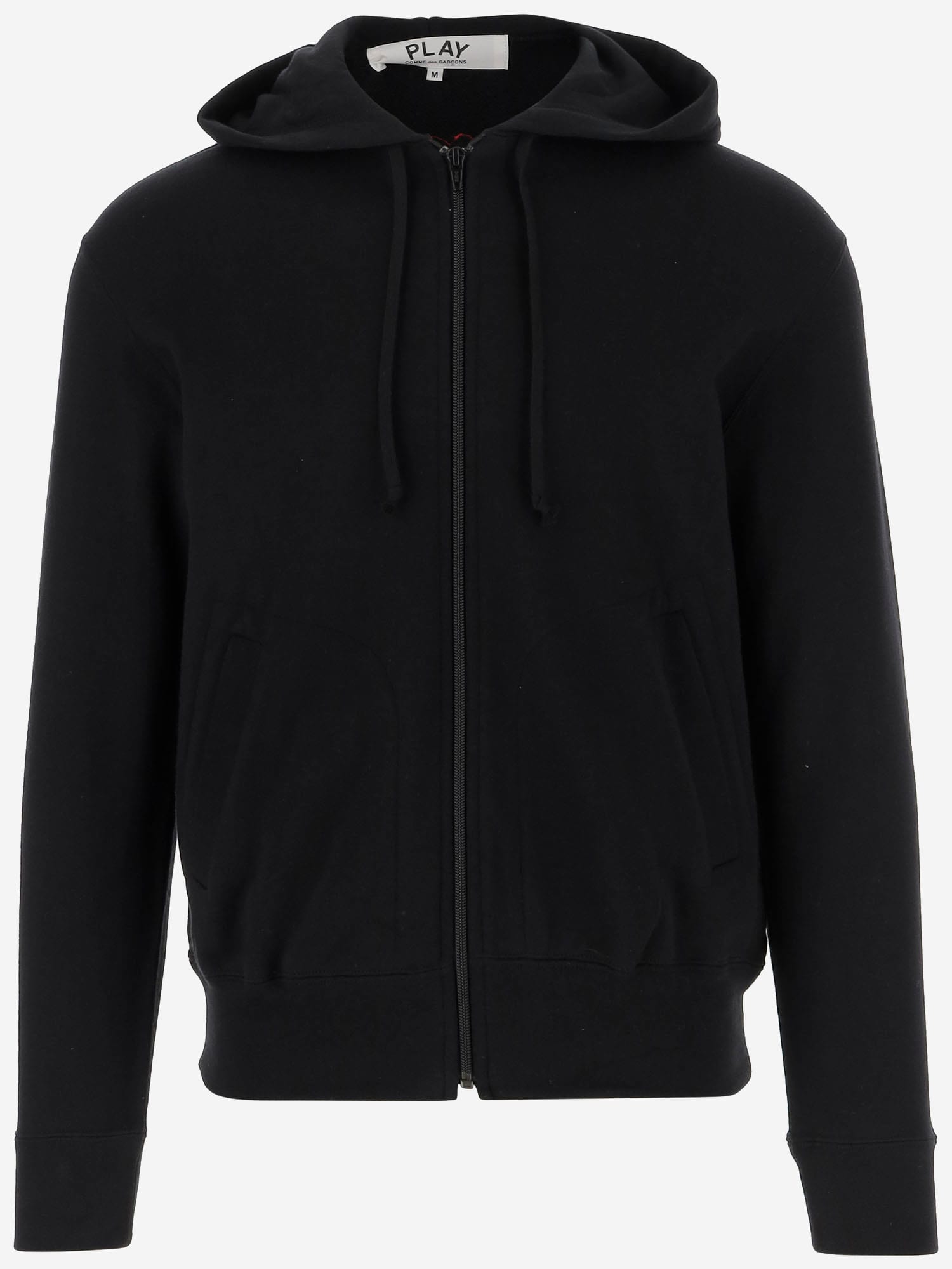 Comme Des Garçons Play Man Sweatshirt Black Size Xxl Polyester In Black