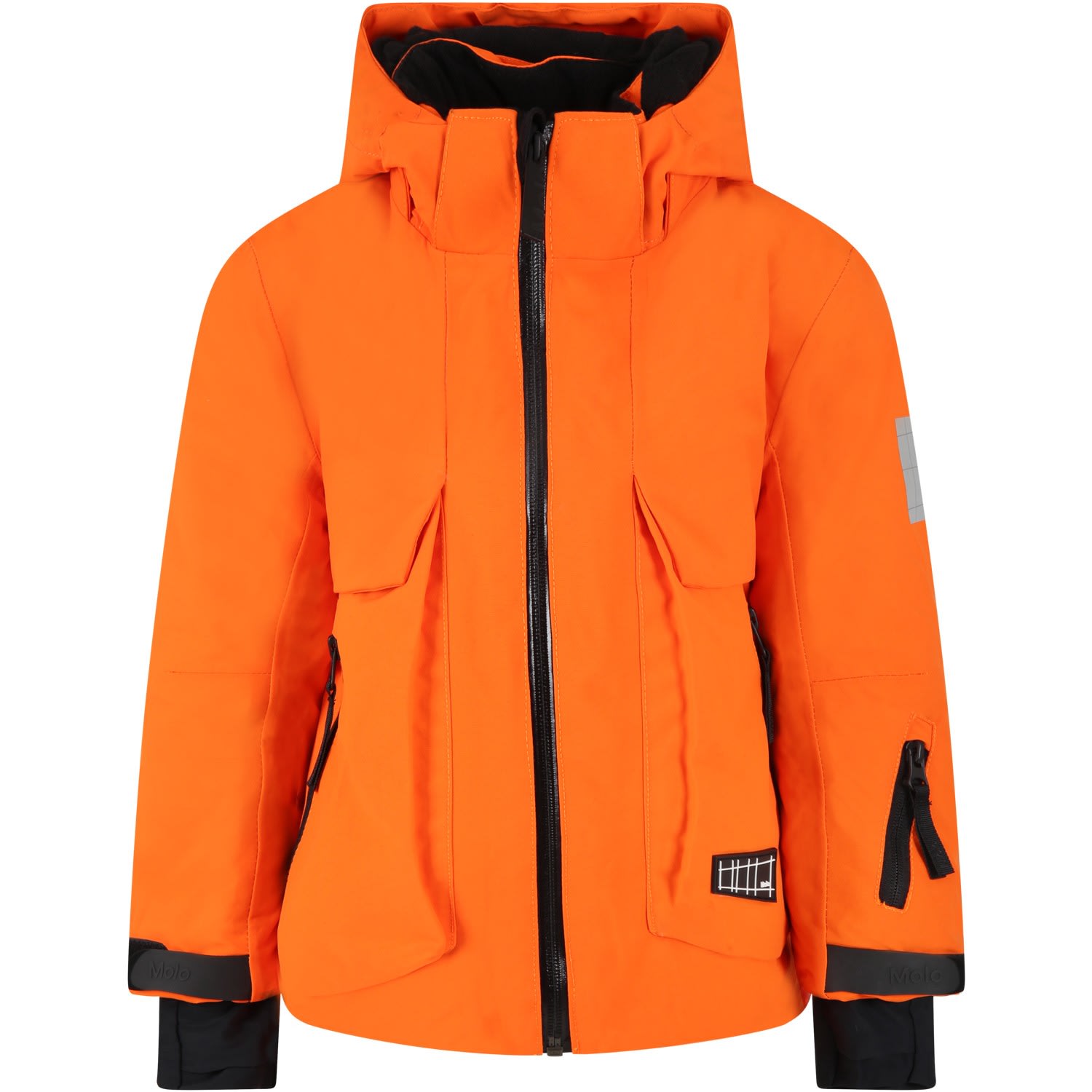 Molo Orange Jacket For Kids